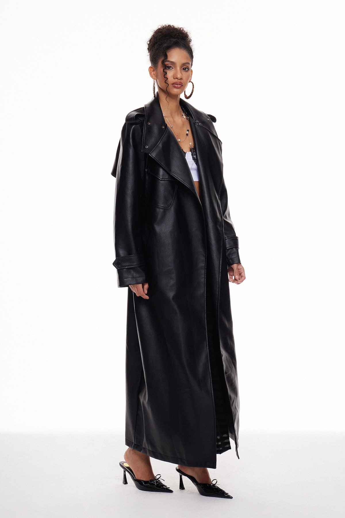 Macsen Leather Coat