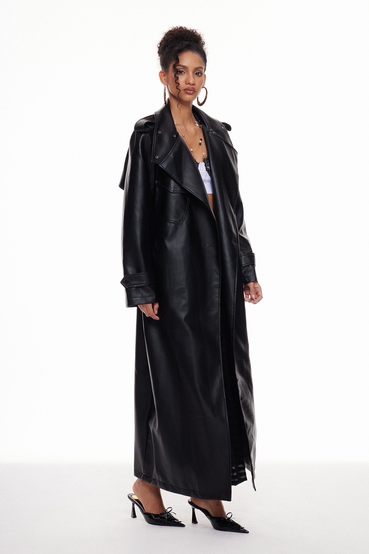 Macsen Leather Coat