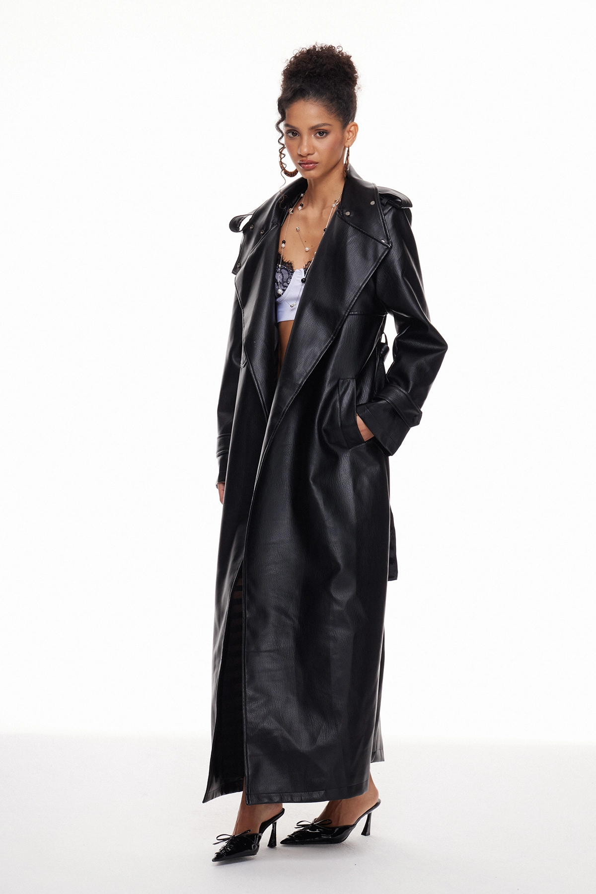 Macsen Leather Coat