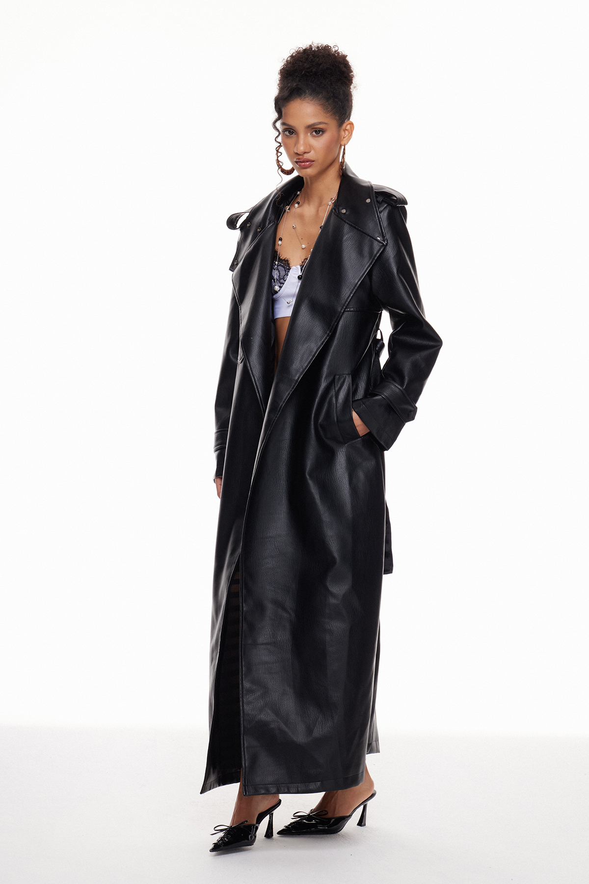 Macsen Leather Coat