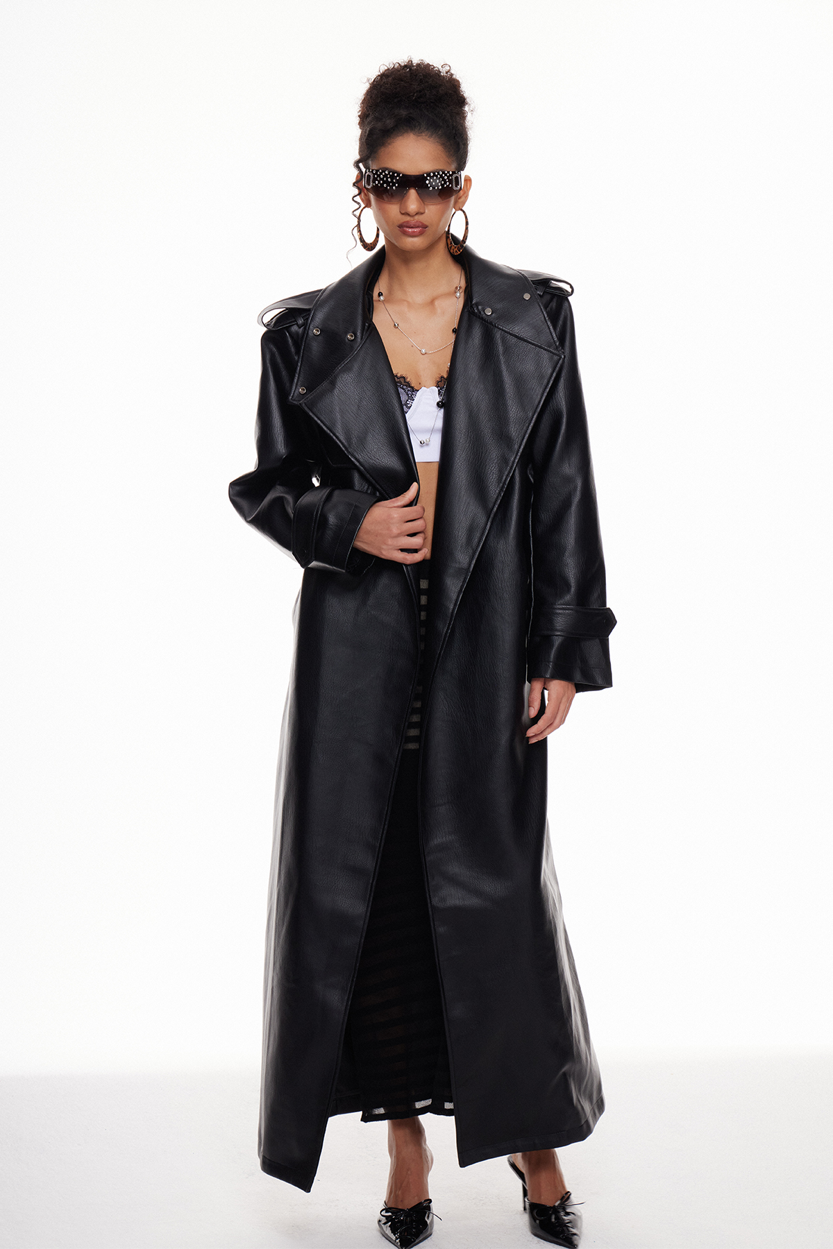 Macsen Leather Coat