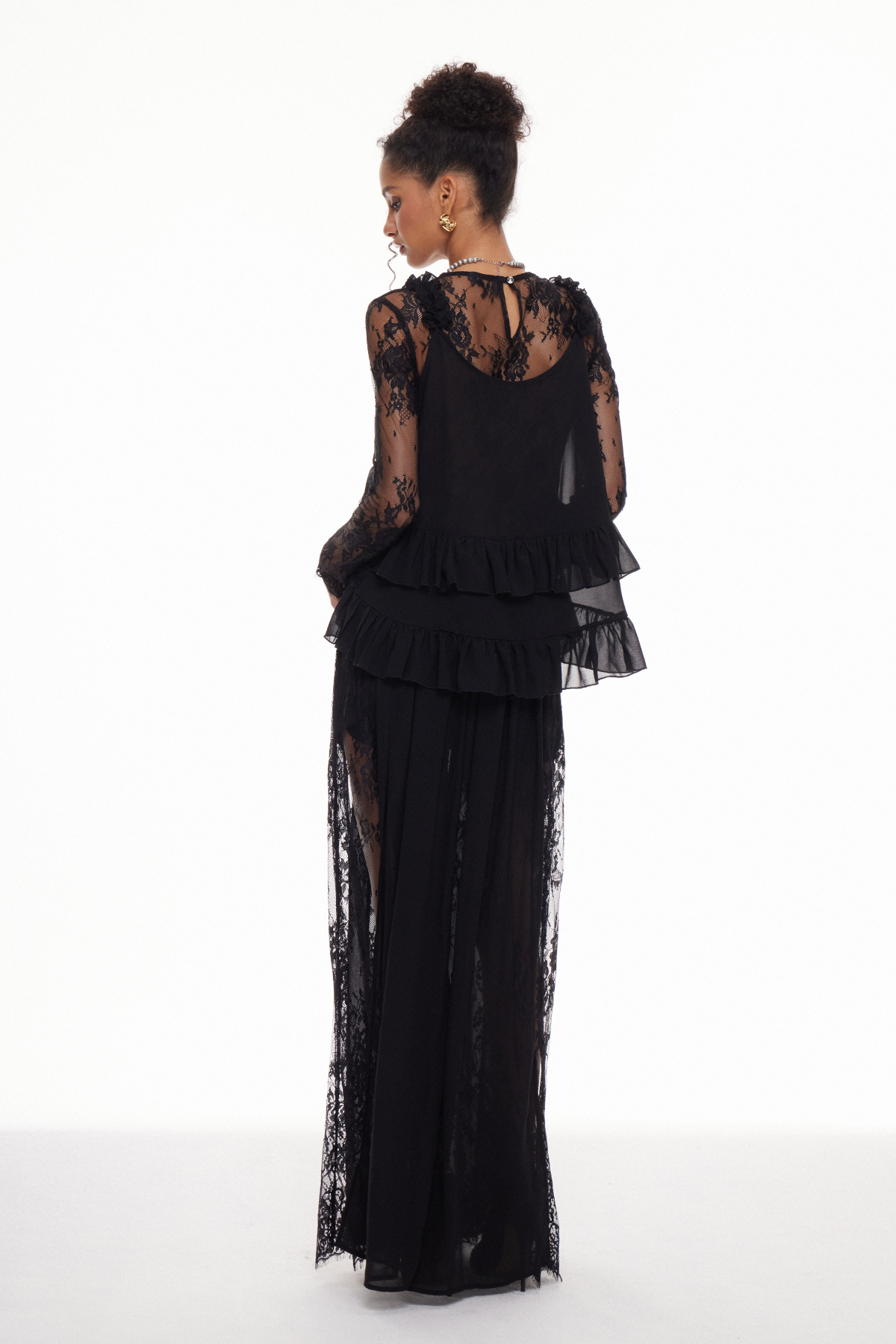 Madalen Lace Three Piece Skirt Set