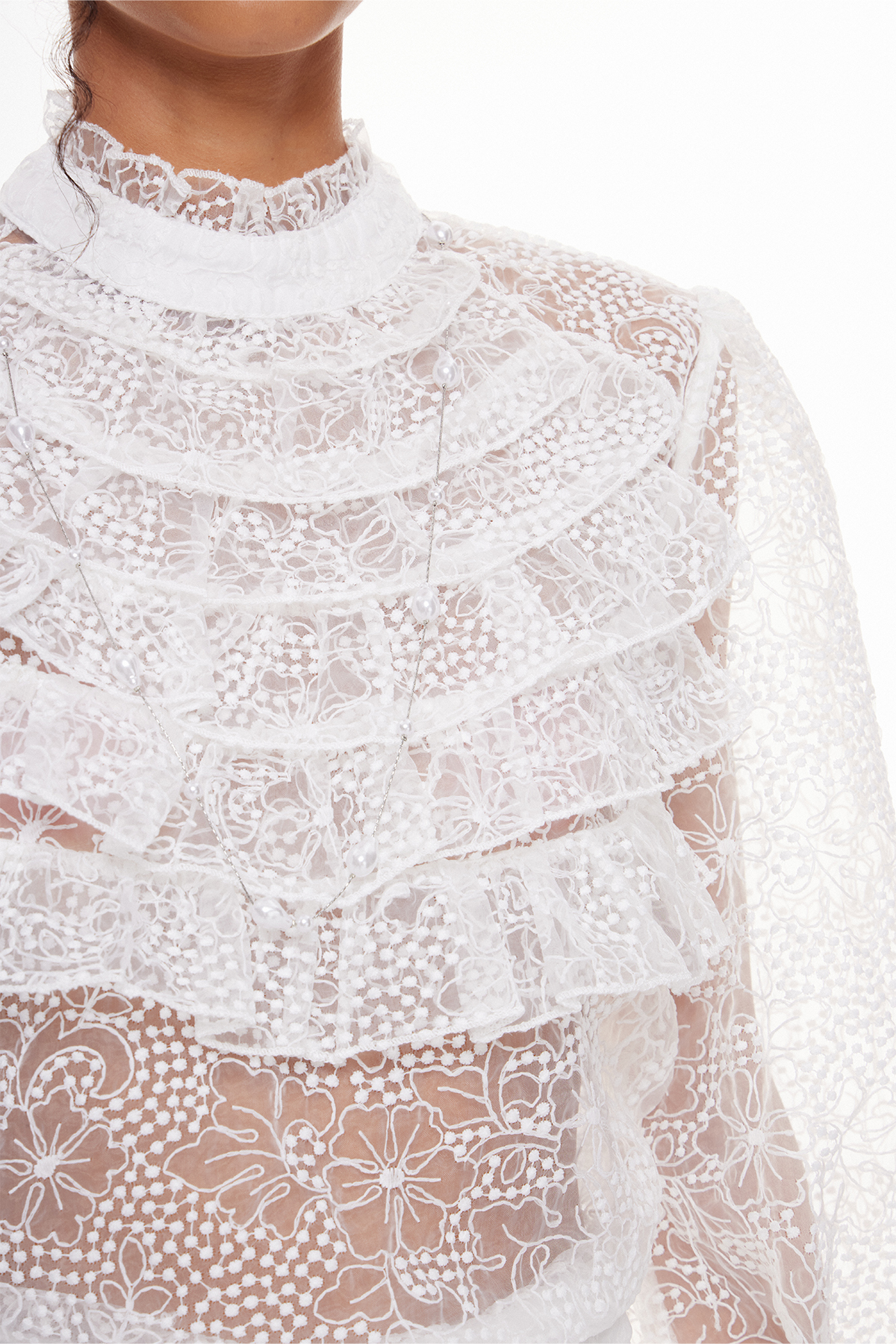 Madalyn Embroidered Bubble Skirt Set