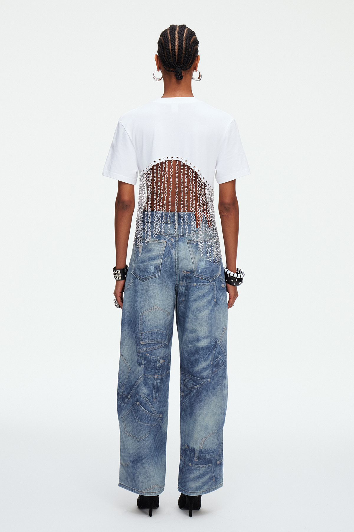 Madara Deconstruct Ripped Jeans
