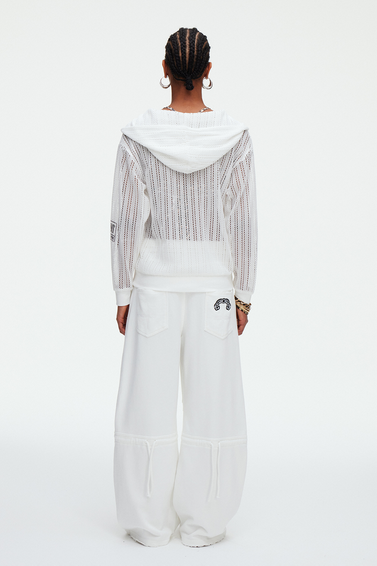 Maddalen Hooded Print Jacket