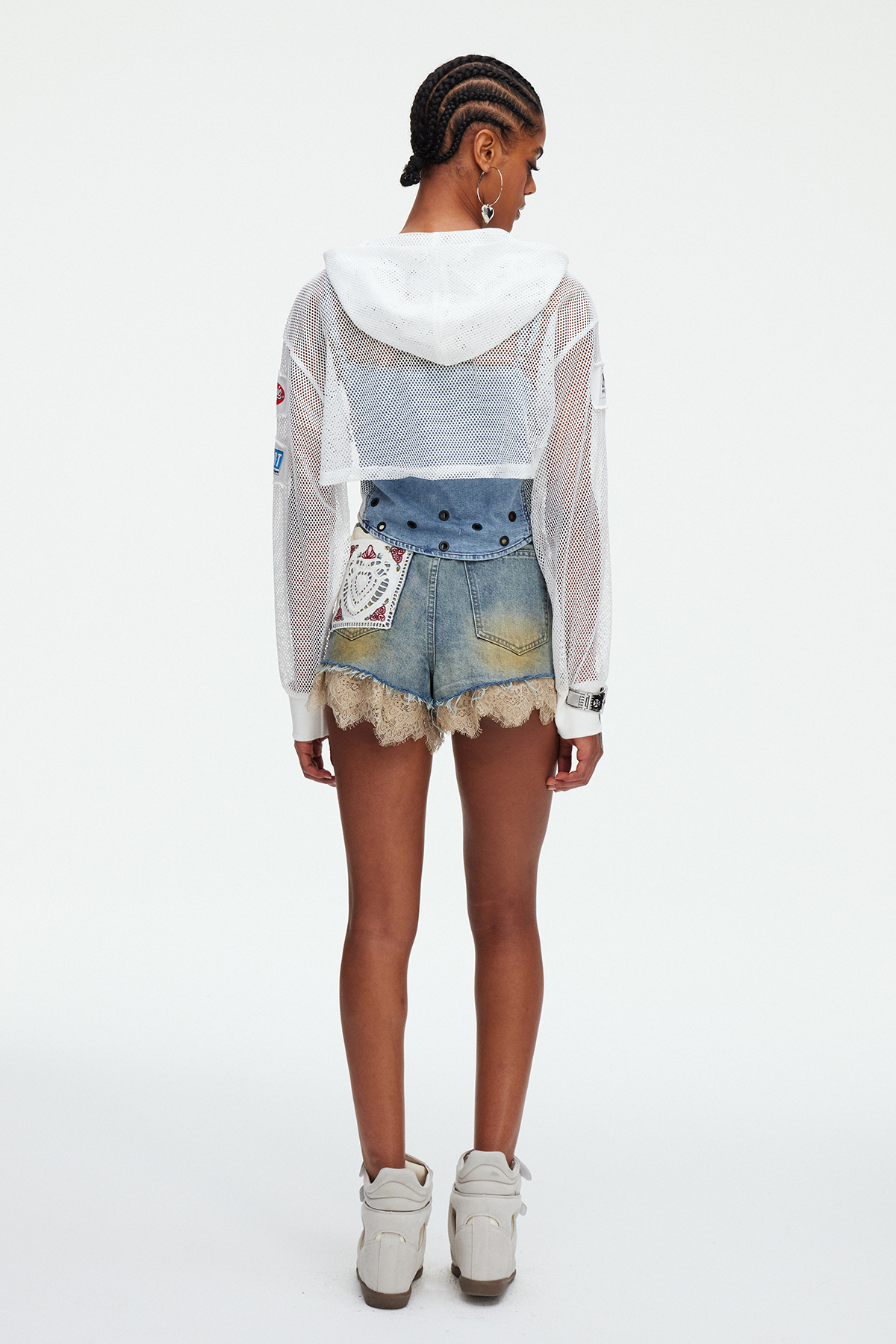 Maddie Cutout Denim Top