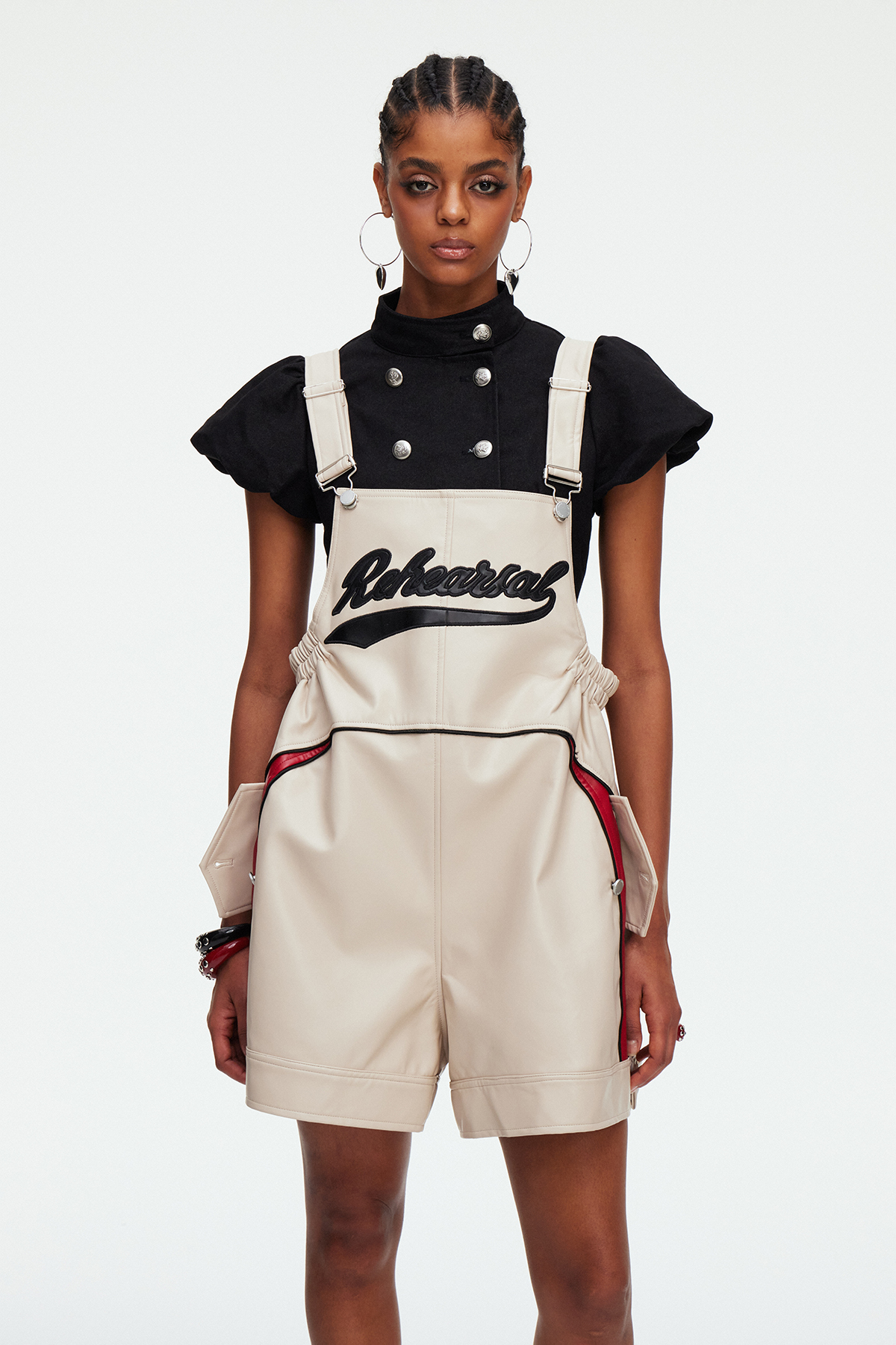 Maddison Leather Overalls