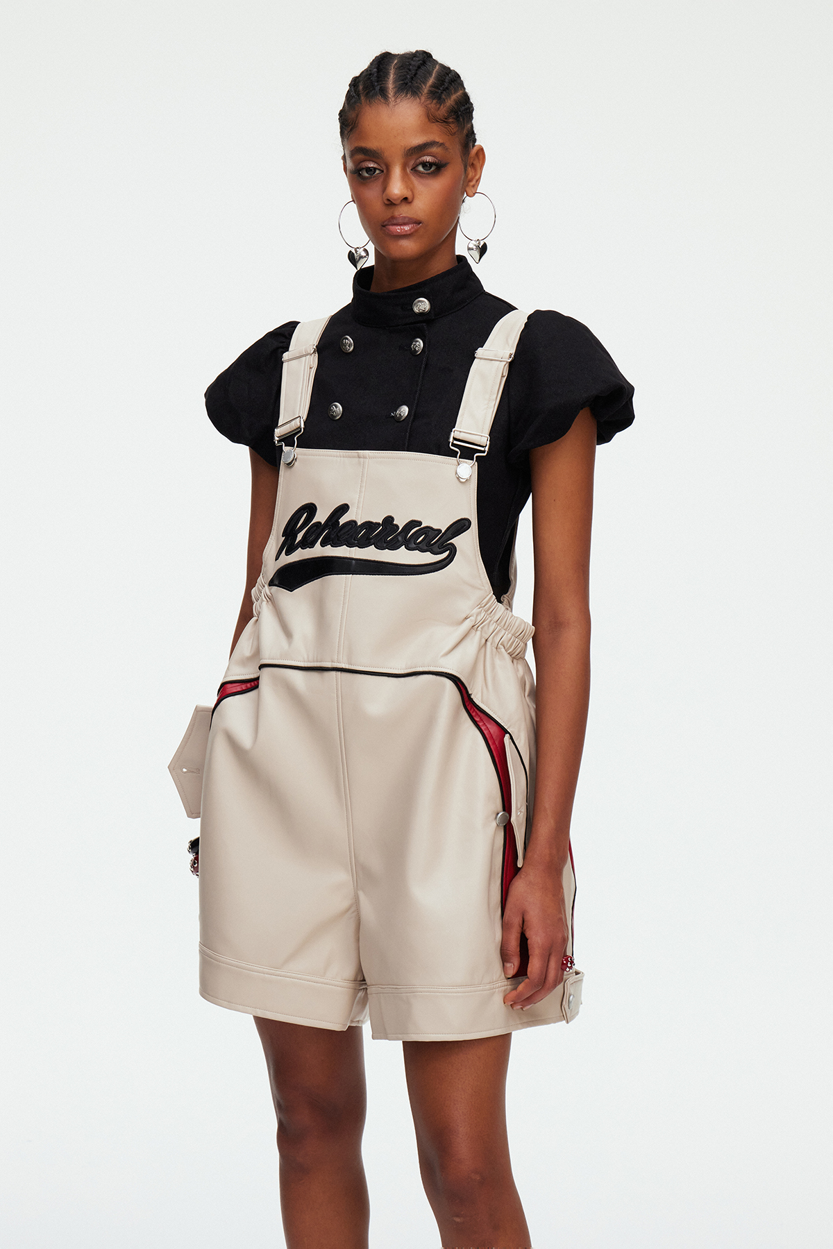 Maddison Leather Overalls