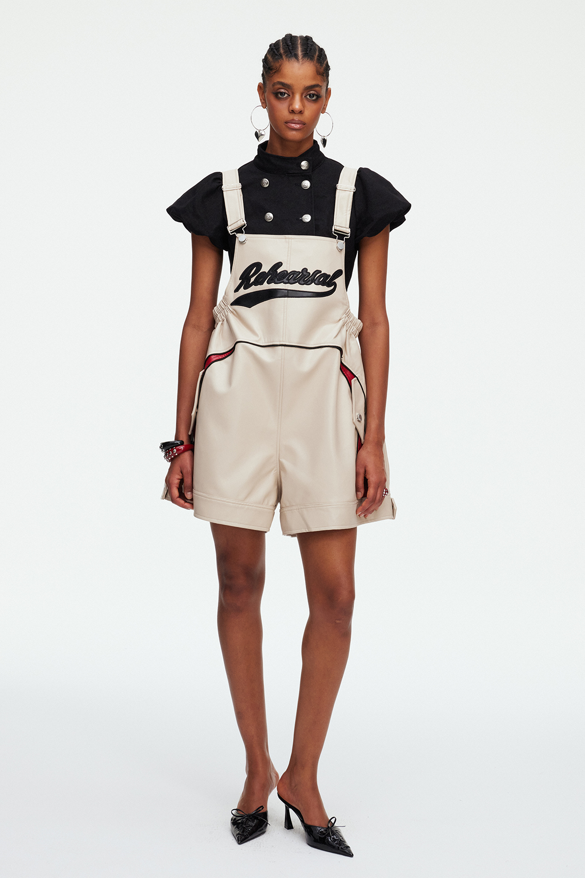 Maddison Leather Overalls
