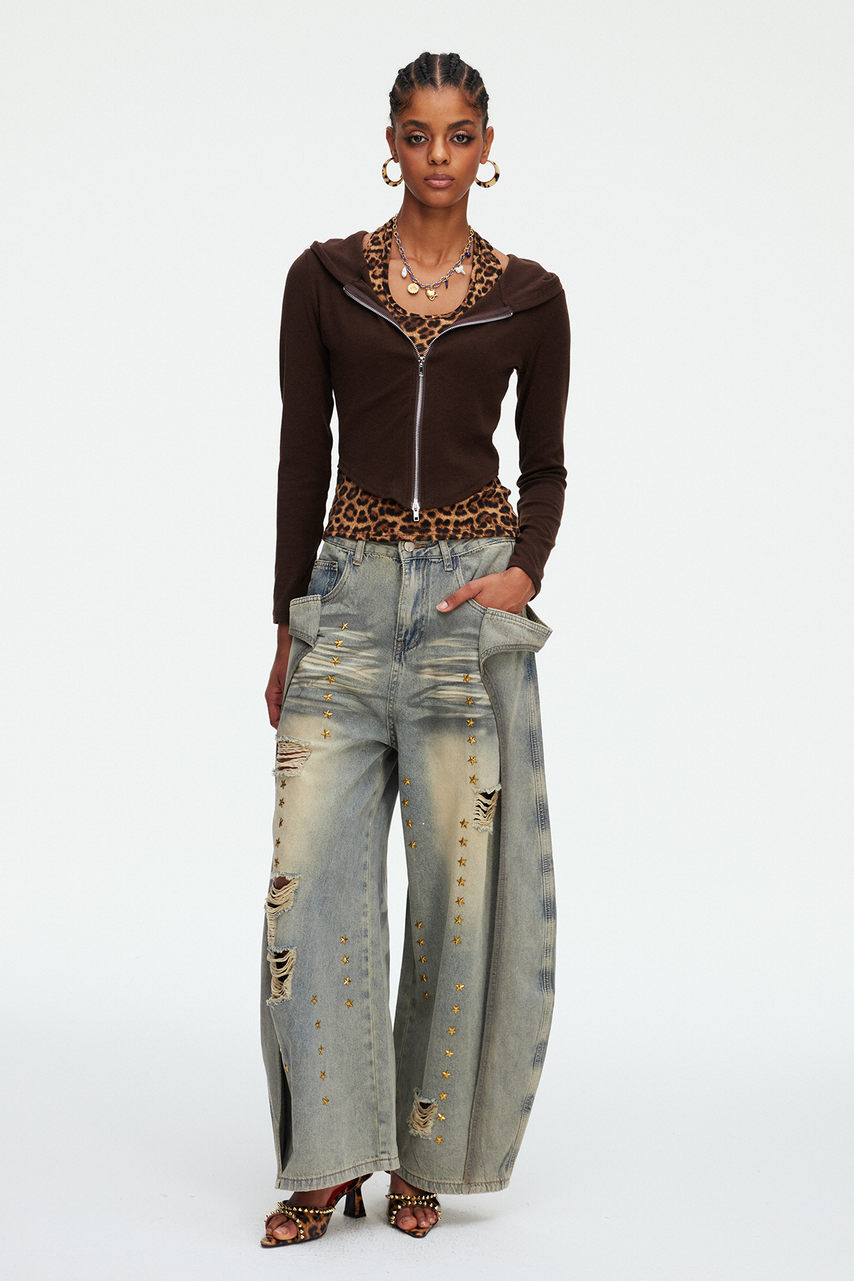Madelina Star Baggy Jeans