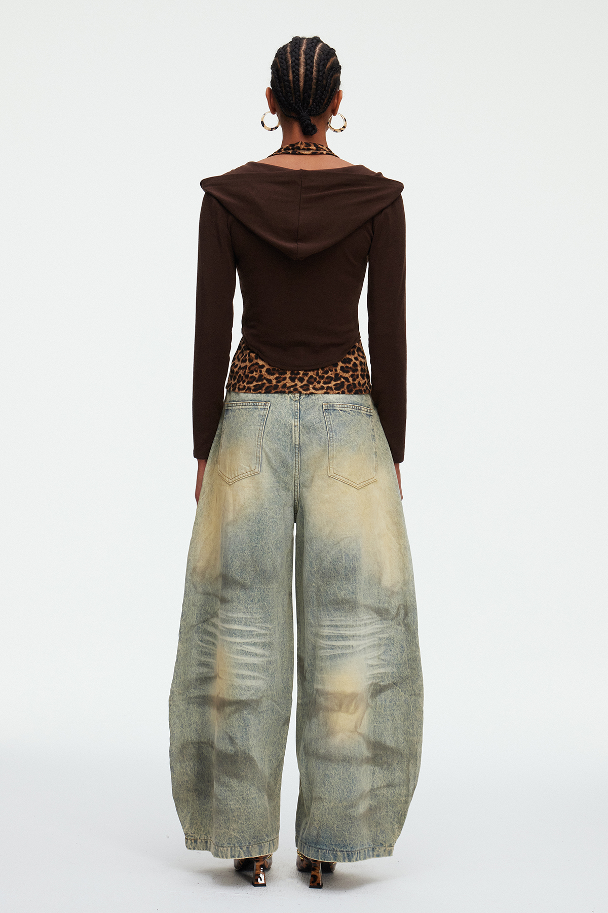Madeline Tie Dye Baggy Jeans