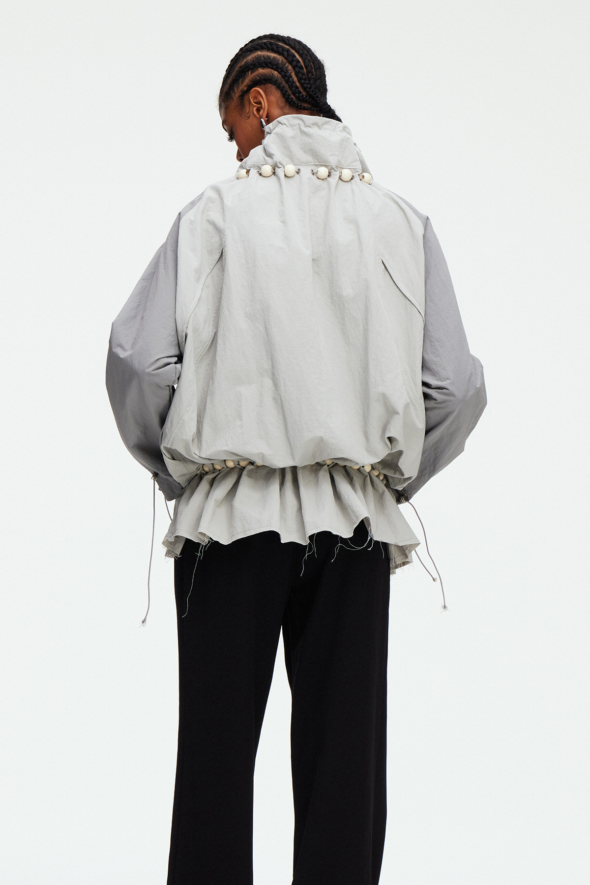 Madelyn Drawstring Colorblock Top