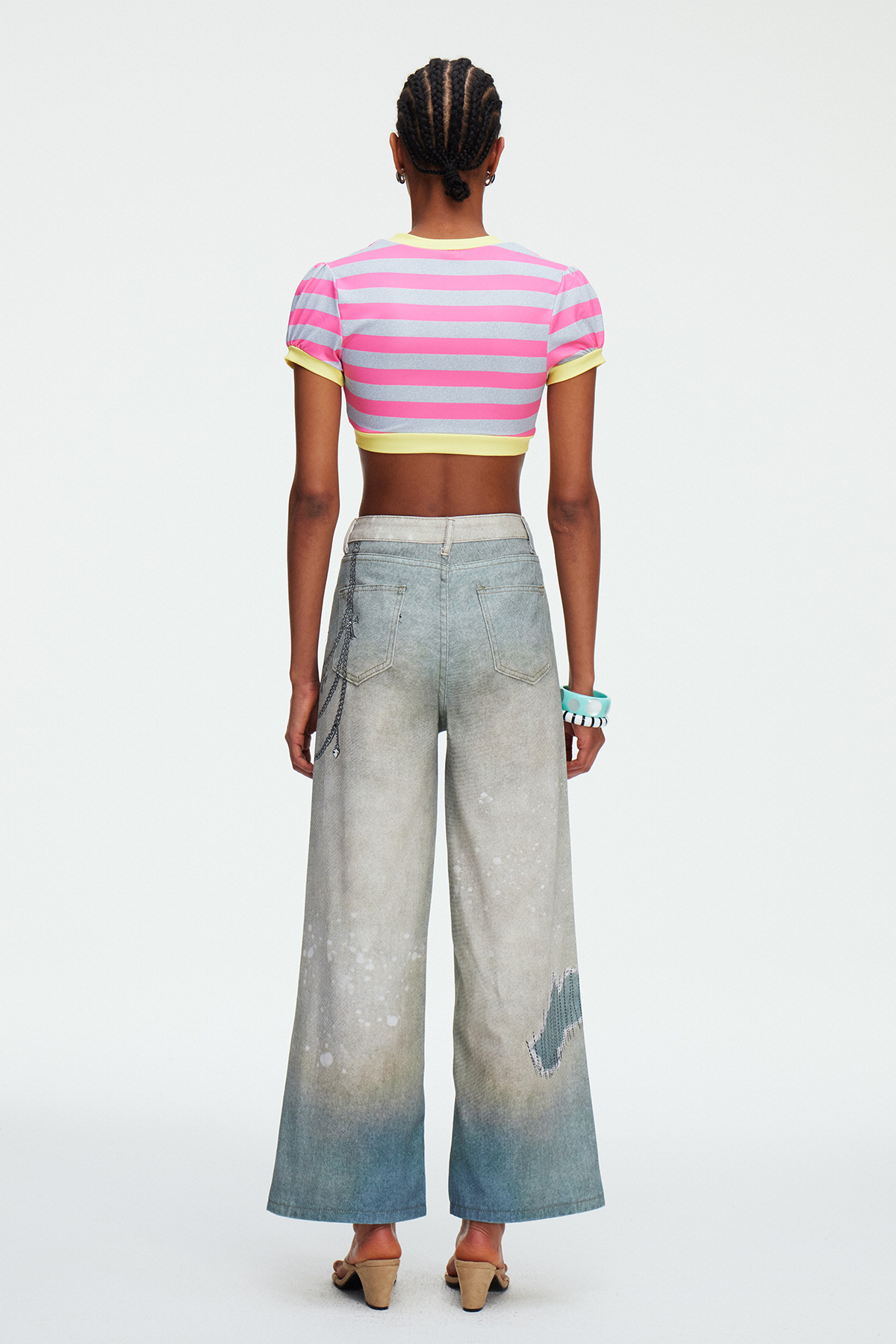 Madhav Print Jeans