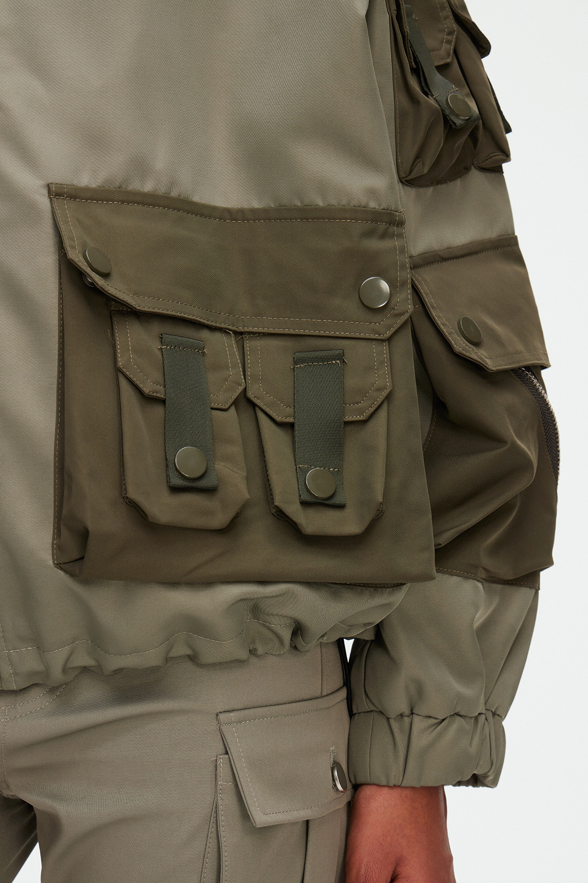 Madison High Neck Pocket Jacket