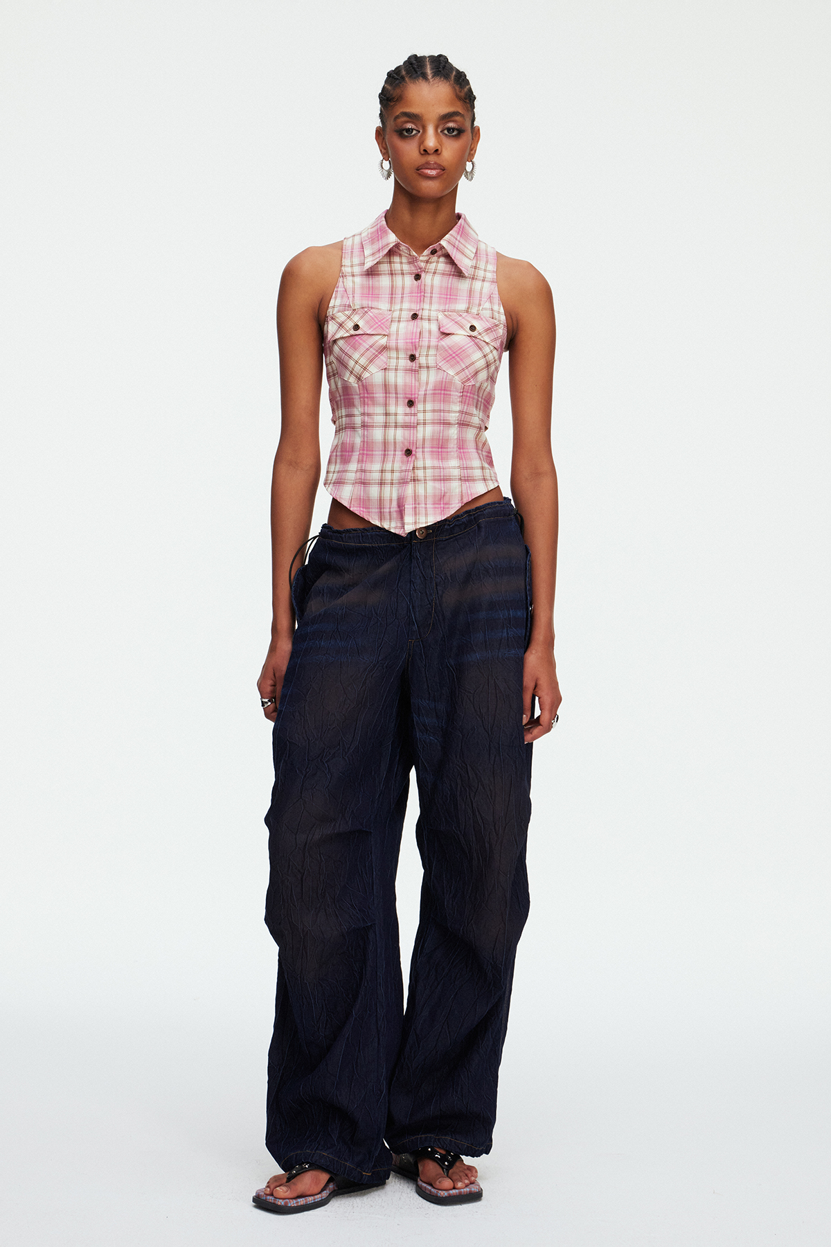 Madoc Drawstring Ruch Pants