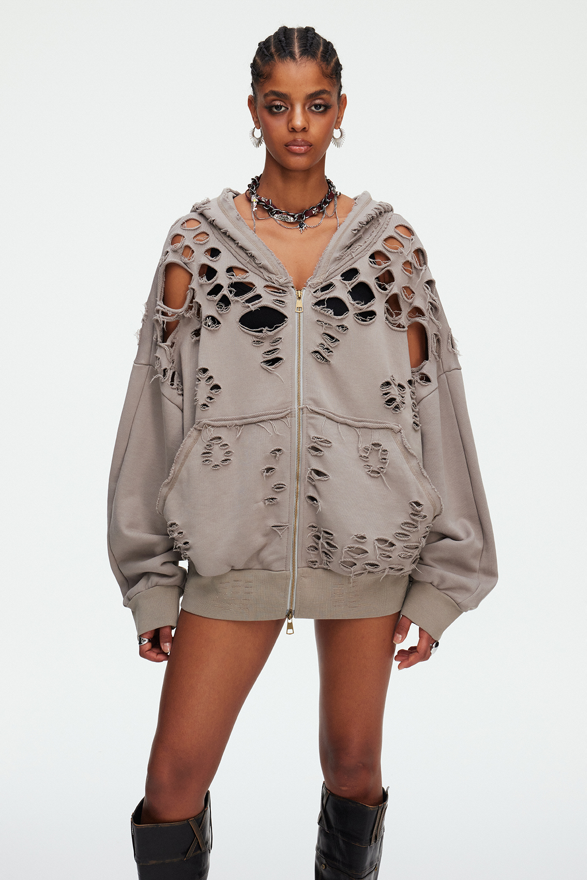 Madog Ripped Jacket