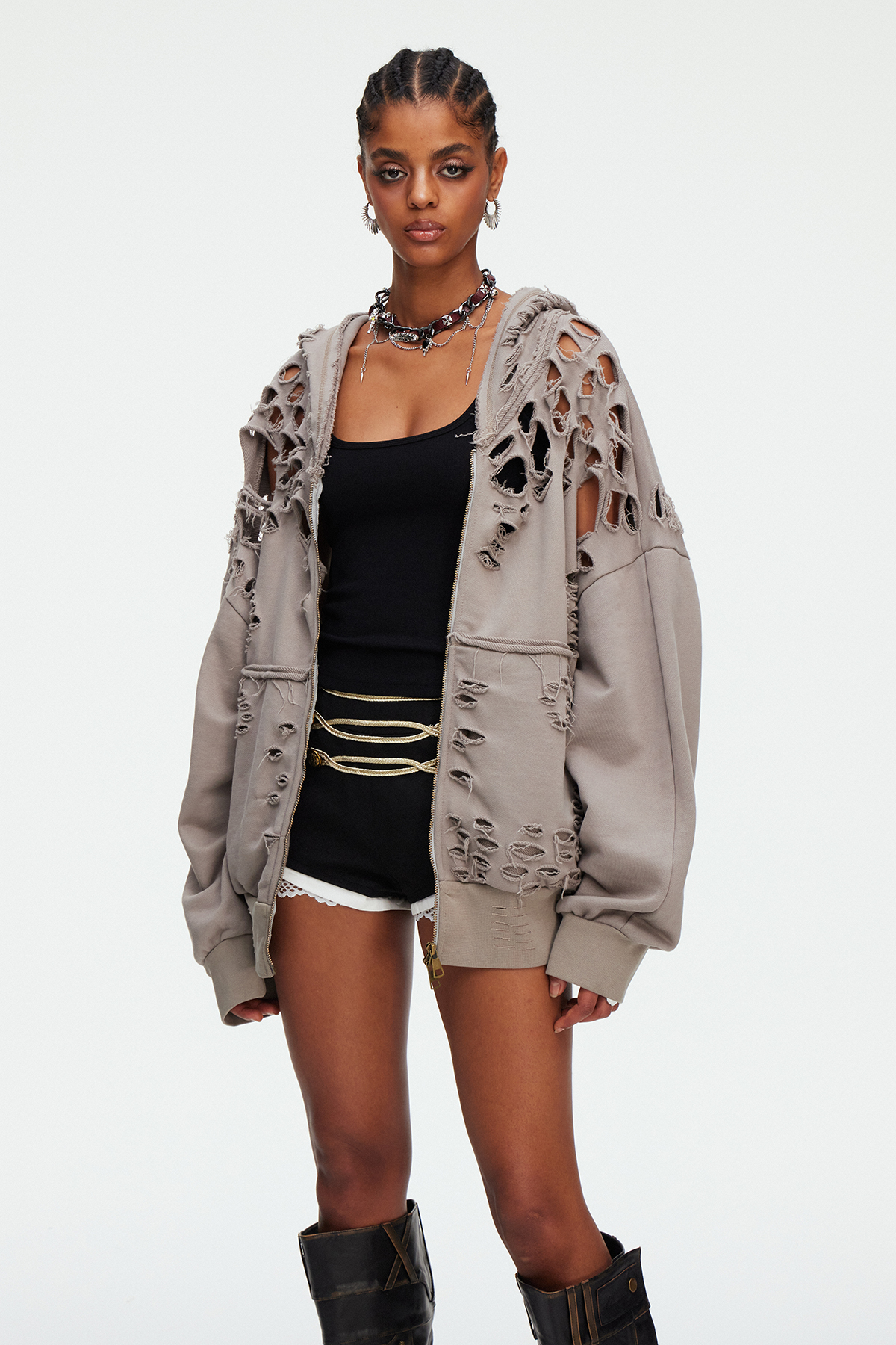 Madog Ripped Jacket