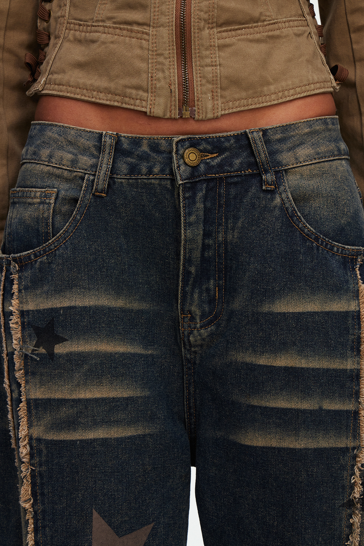 Madyson Star Baggy Jeans