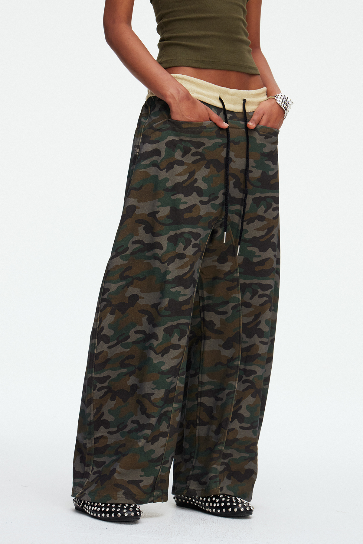 Maeghan Camouflage Jeans