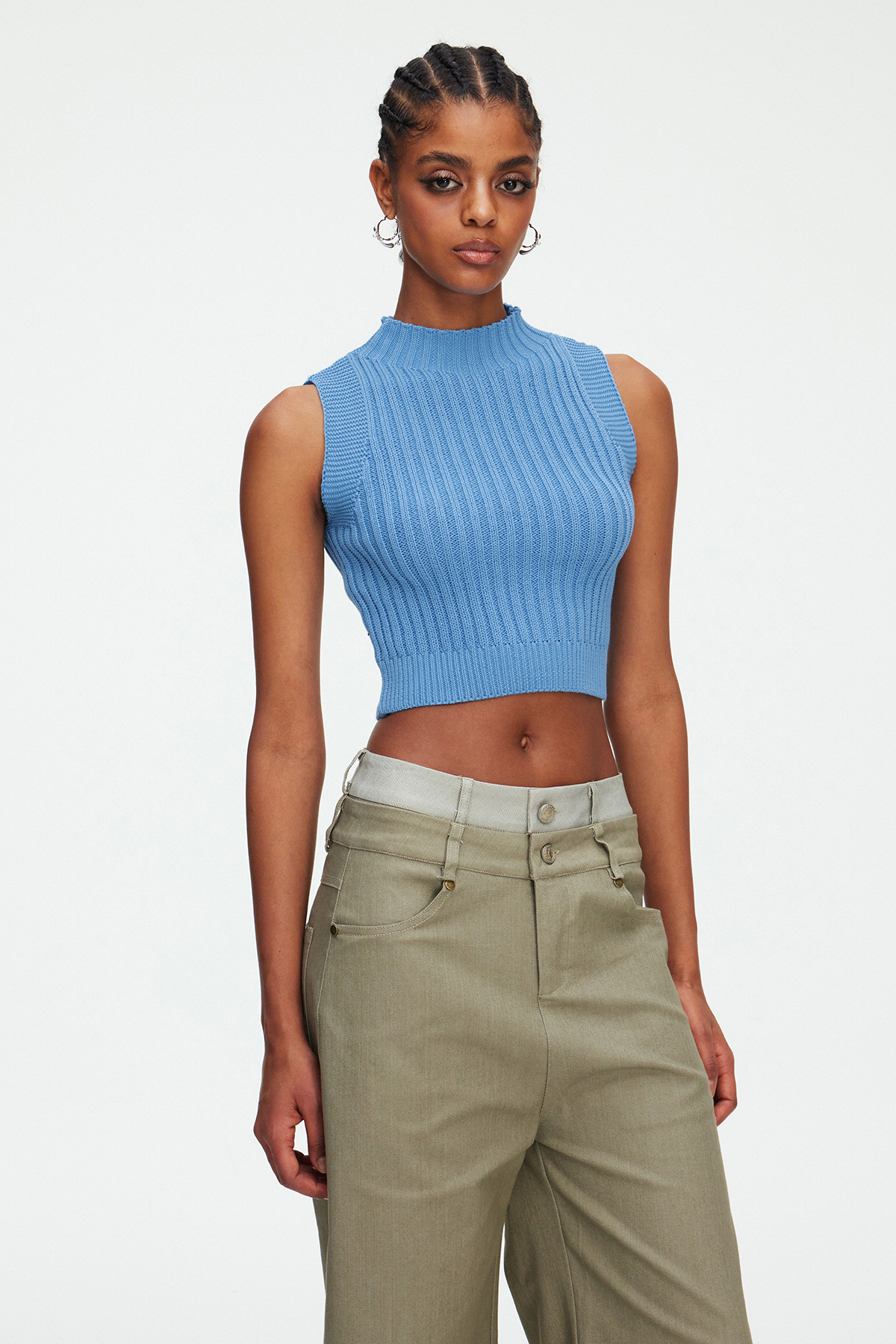 Maelle Sleeveless Knit Top