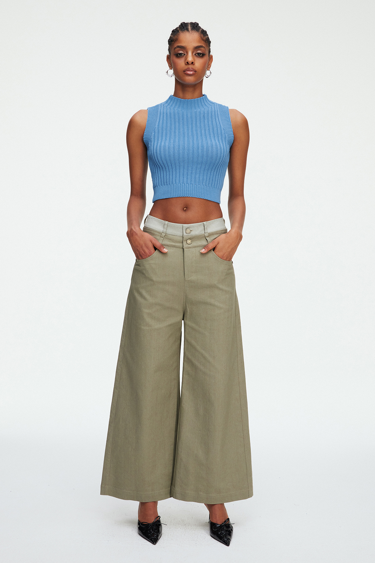 Maelle Sleeveless Knit Top