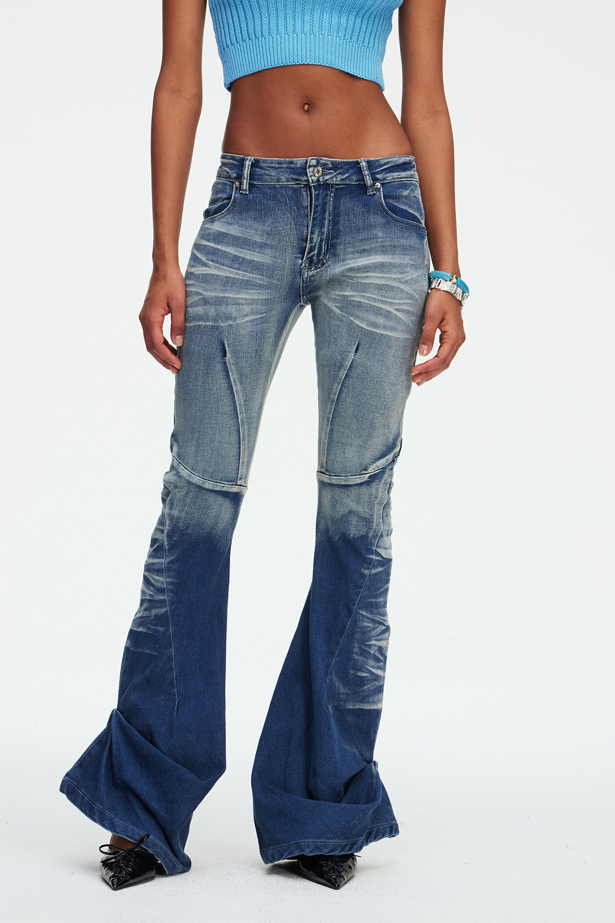 Maely Hayley Ruch Jeans