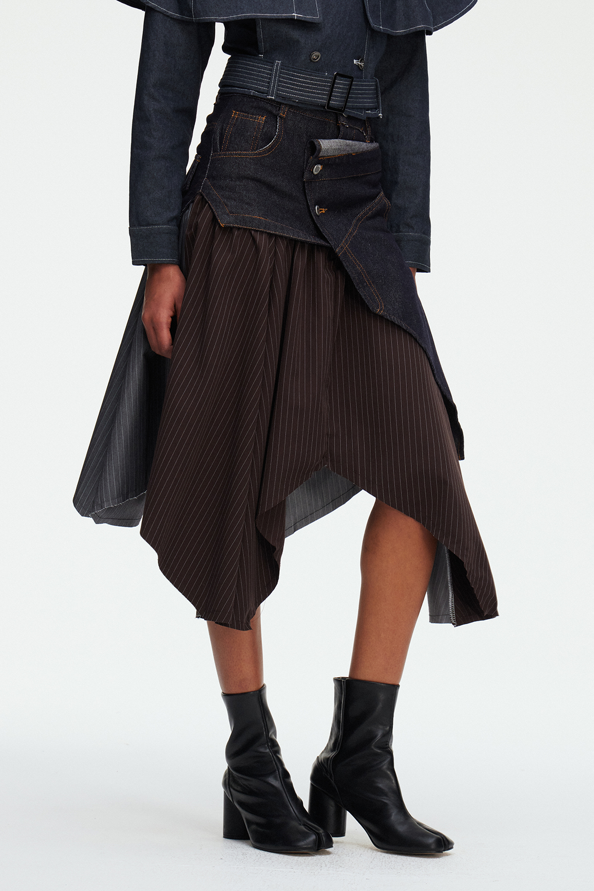Maera Deconstruct Asymmetric Maxi Skirt