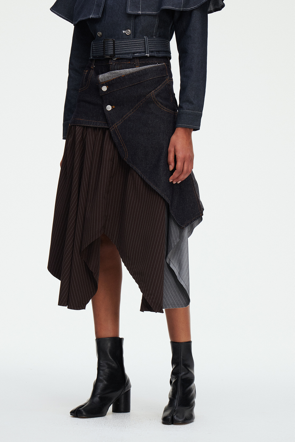 Maera Deconstruct Asymmetric Maxi Skirt