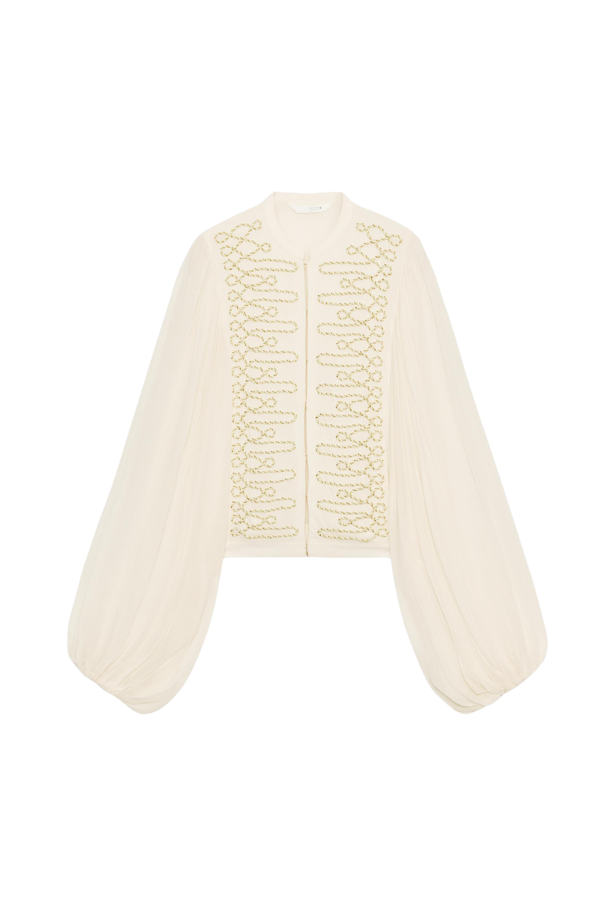 Magne Batwing Sleeve Napoleon Top