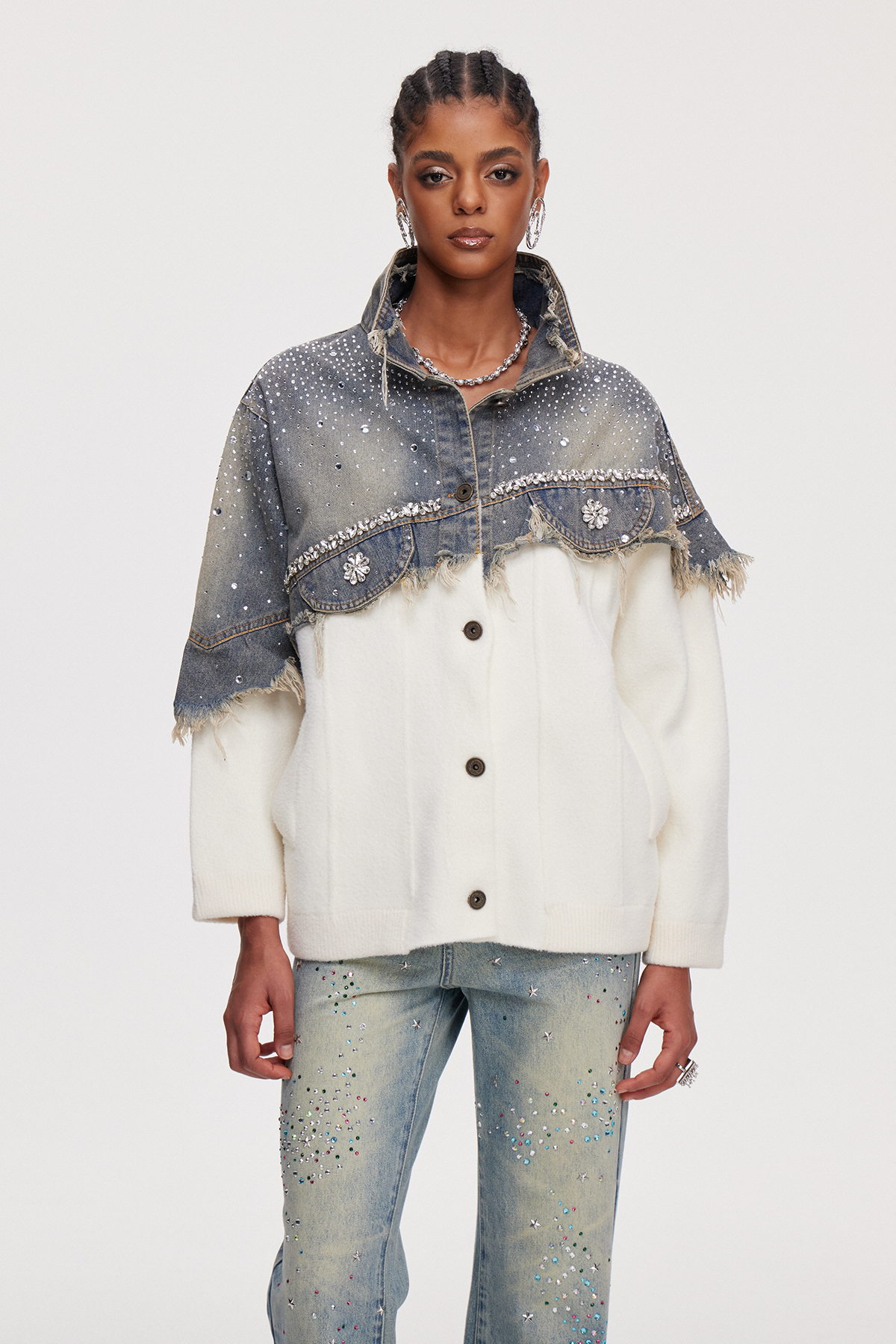 Mahamat Crystal Deconstruct Jacket