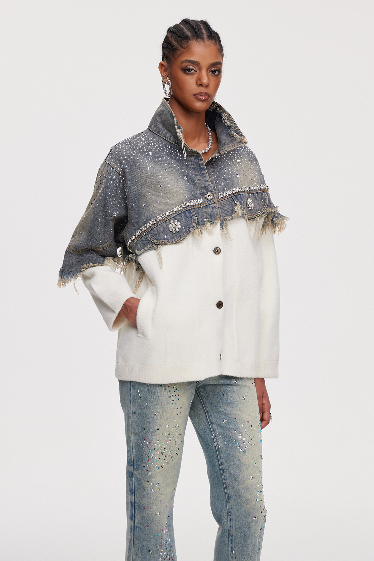 Mahamat Crystal Deconstruct Jacket