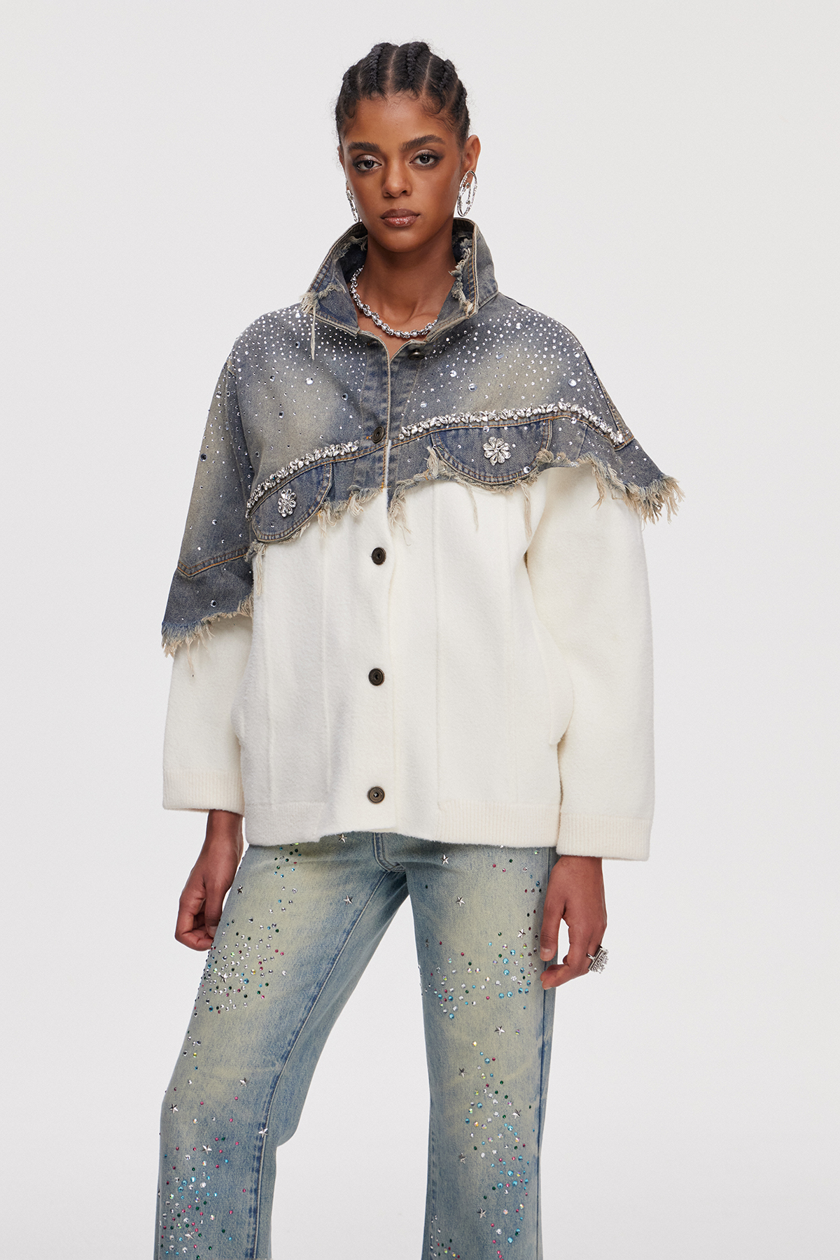 Mahamat Crystal Deconstruct Jacket
