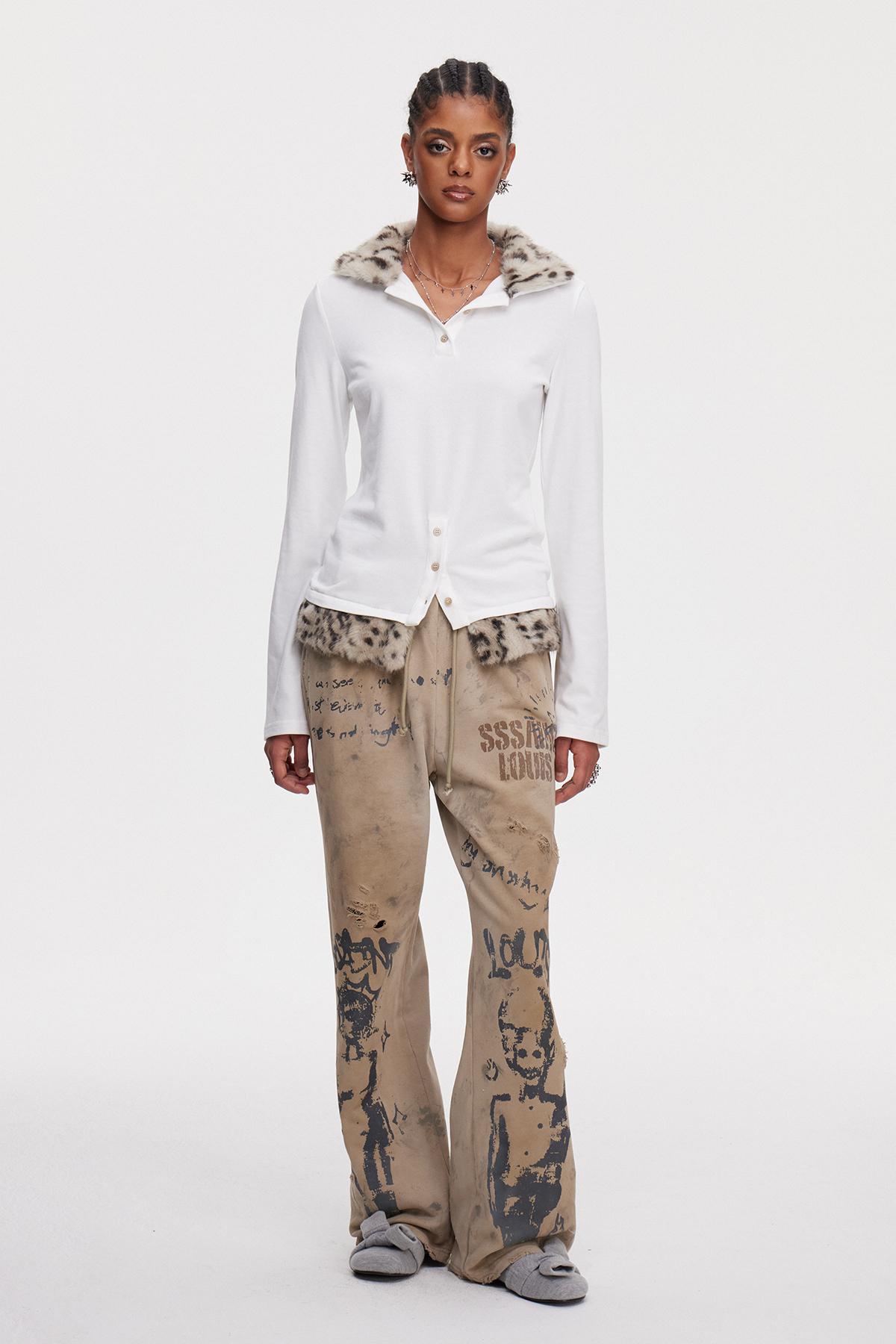 Mahershala Print Pants