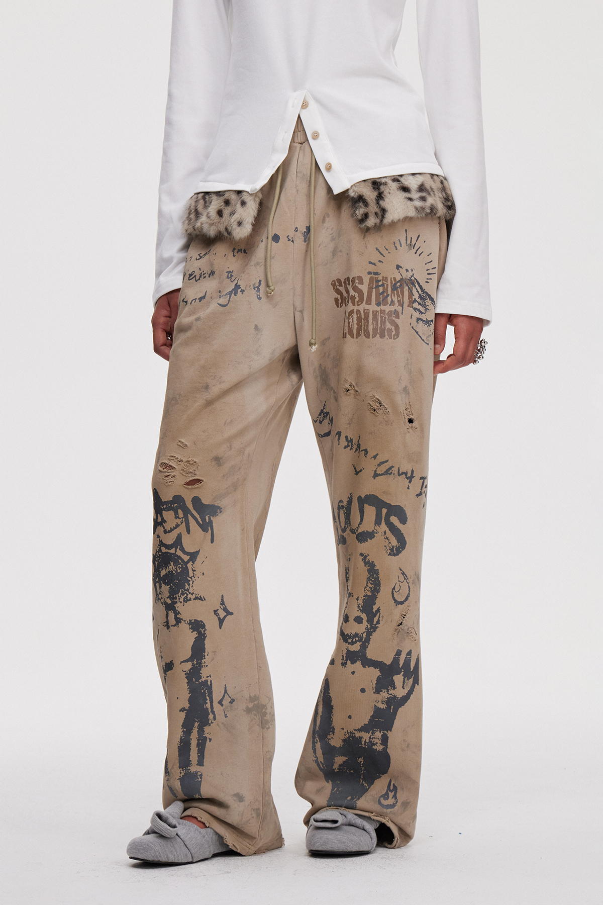 Mahershala Print Pants