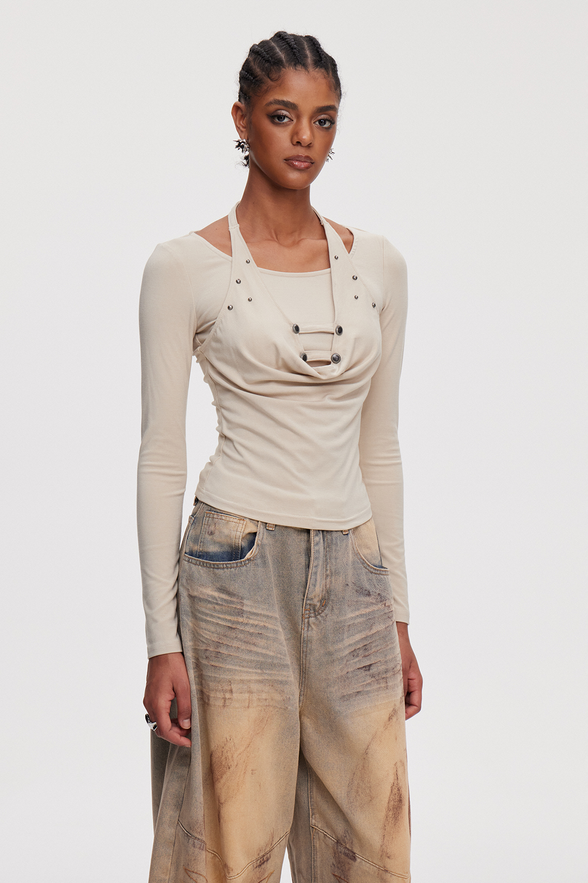 Mahesh Studded Top