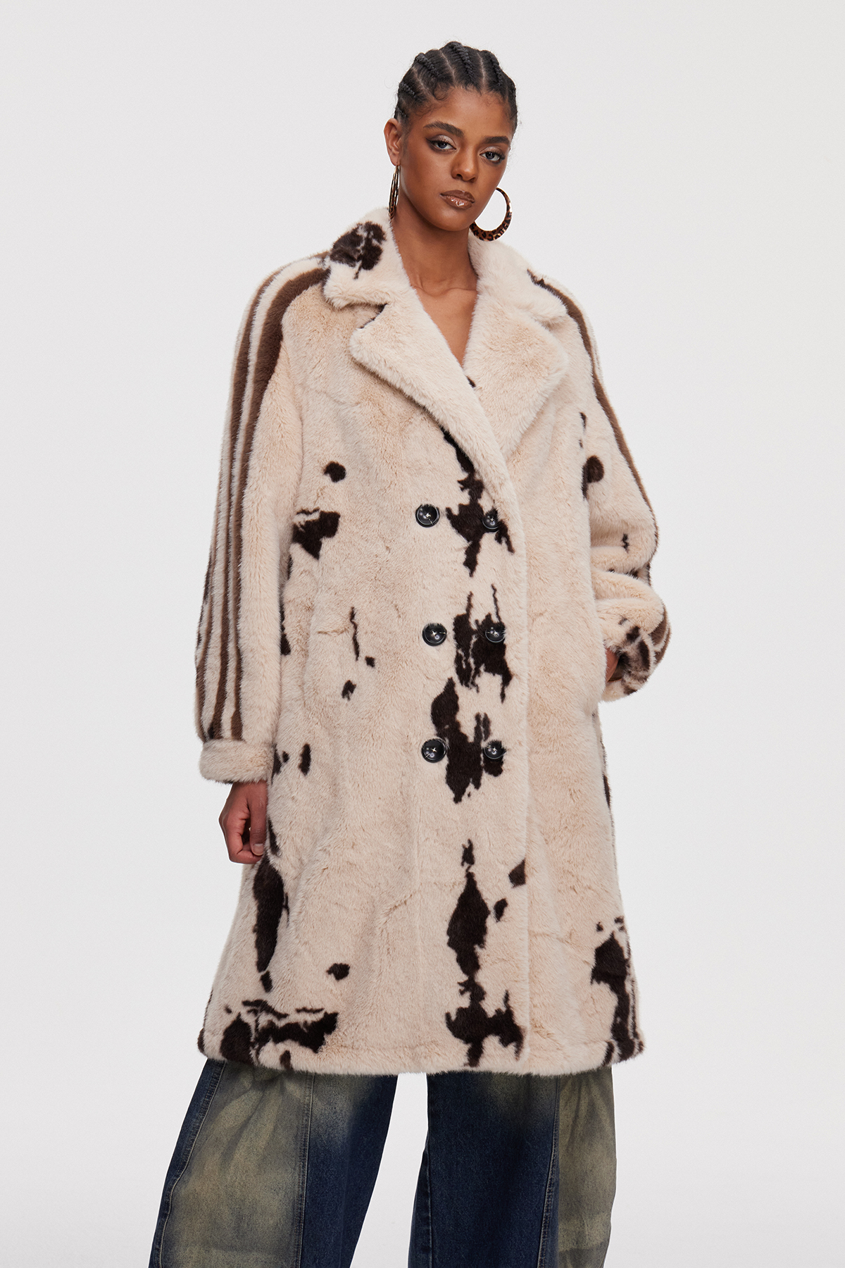 Mahin Faux Fur Coat
