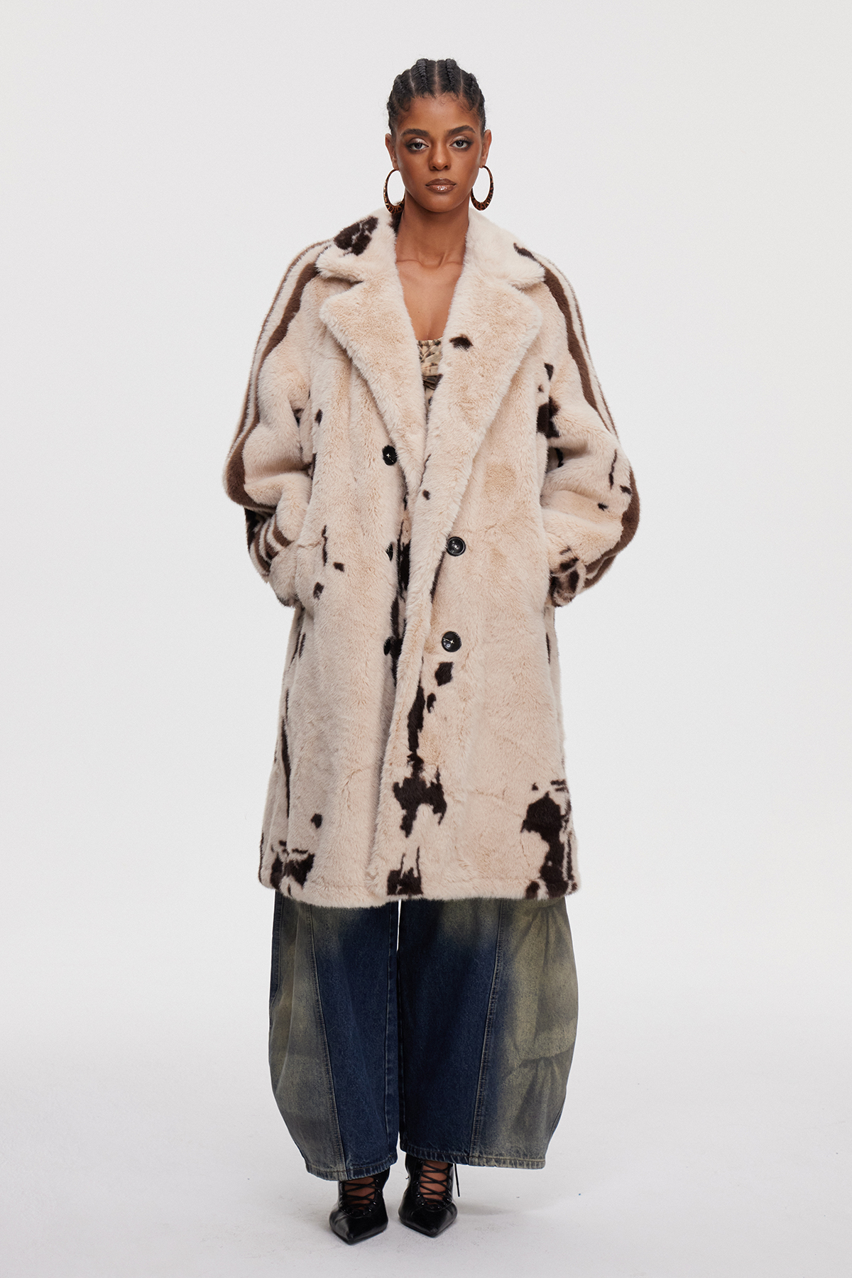 Mahin Faux Fur Coat