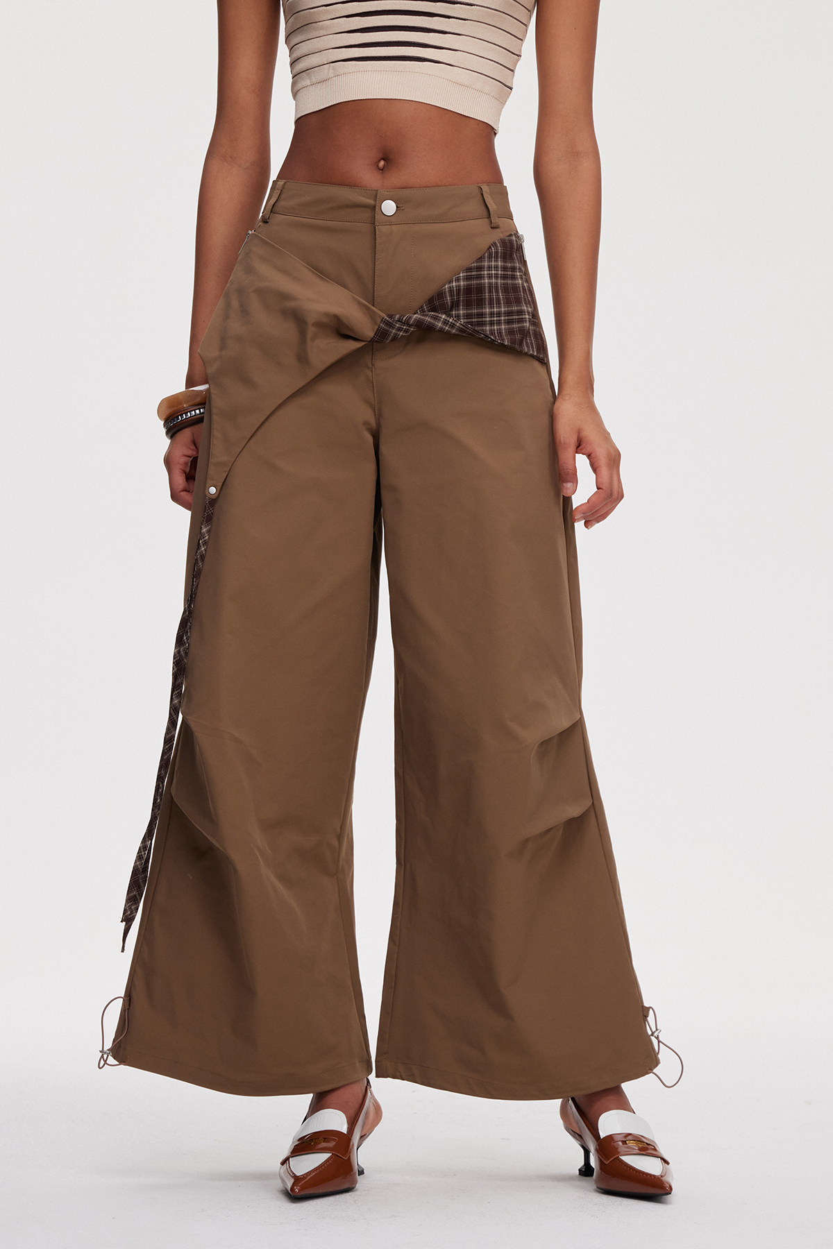 Mahinder Grid Ruch Pants
