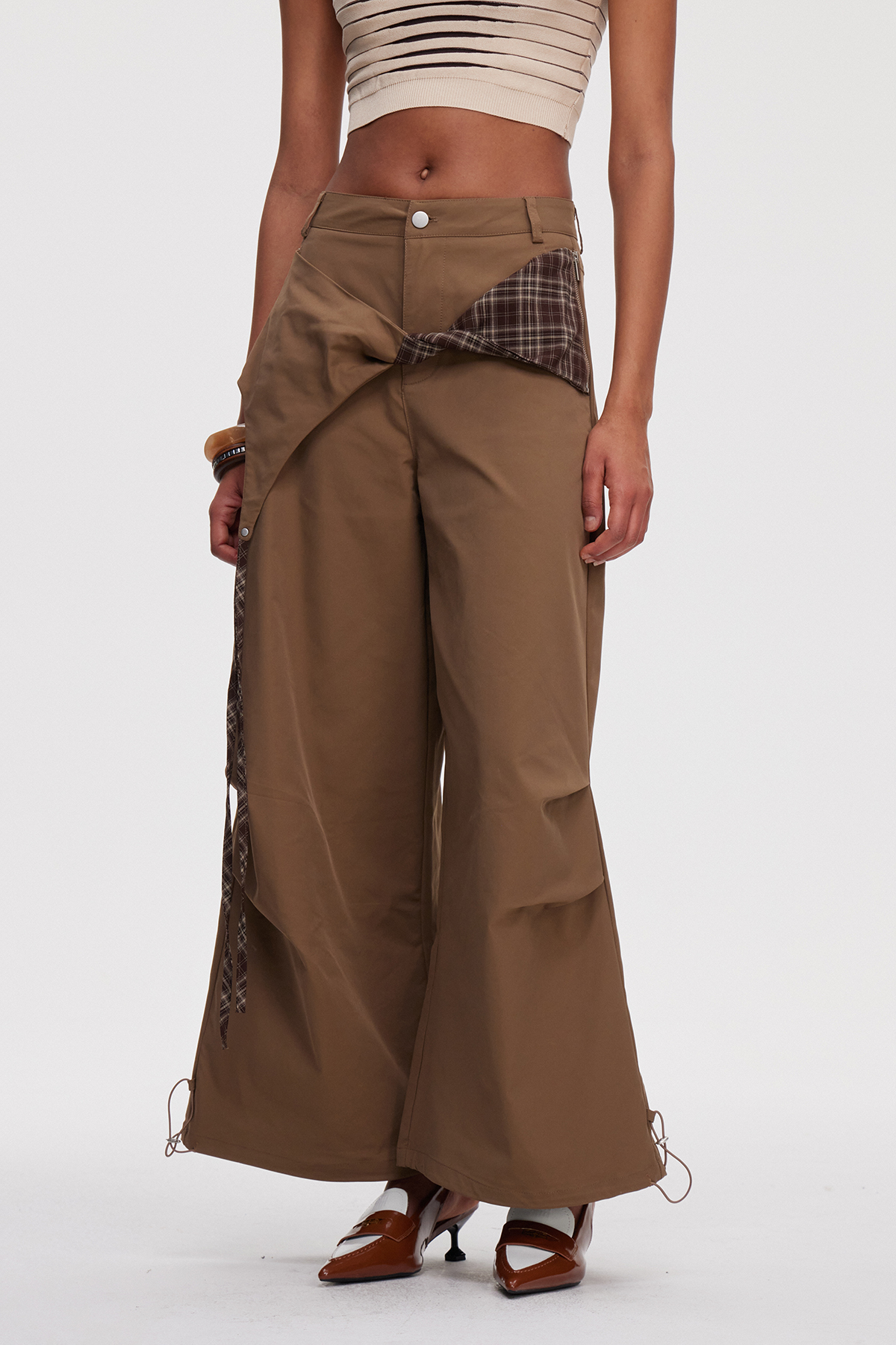 Mahinder Grid Ruch Pants