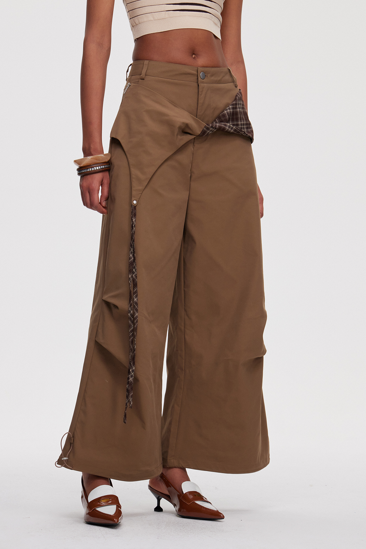 Mahinder Grid Ruch Pants