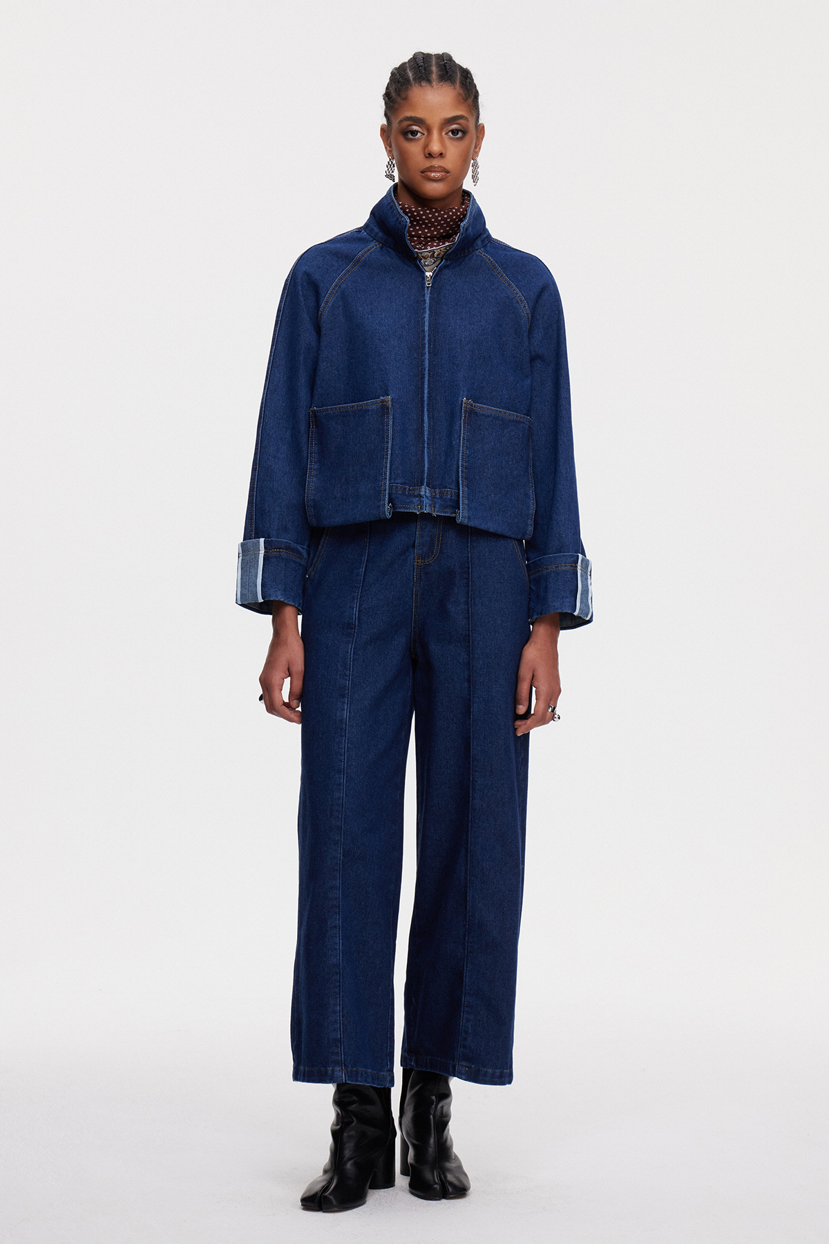 Mahomet Denim Pants Set