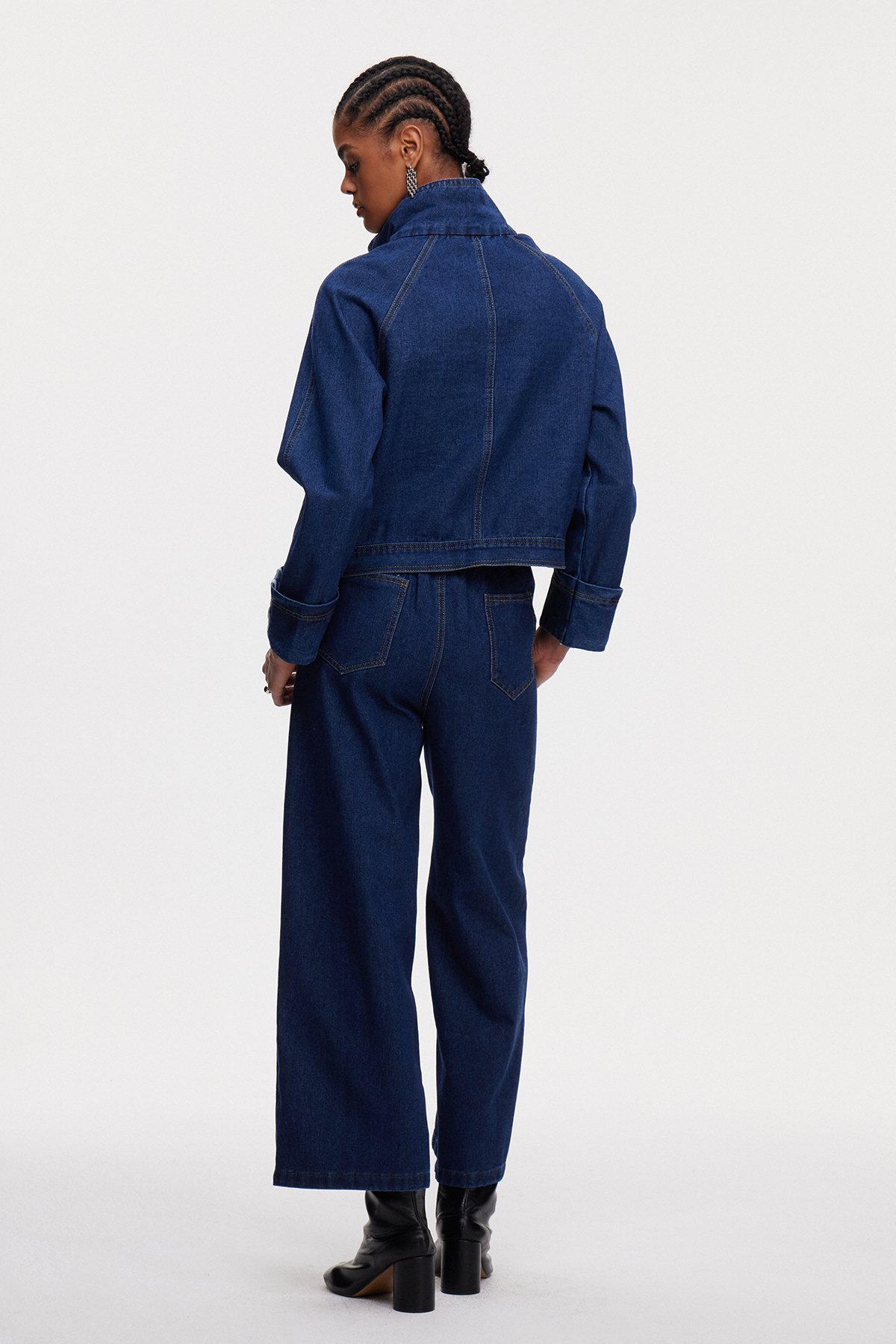 Mahomet Denim Pants Set