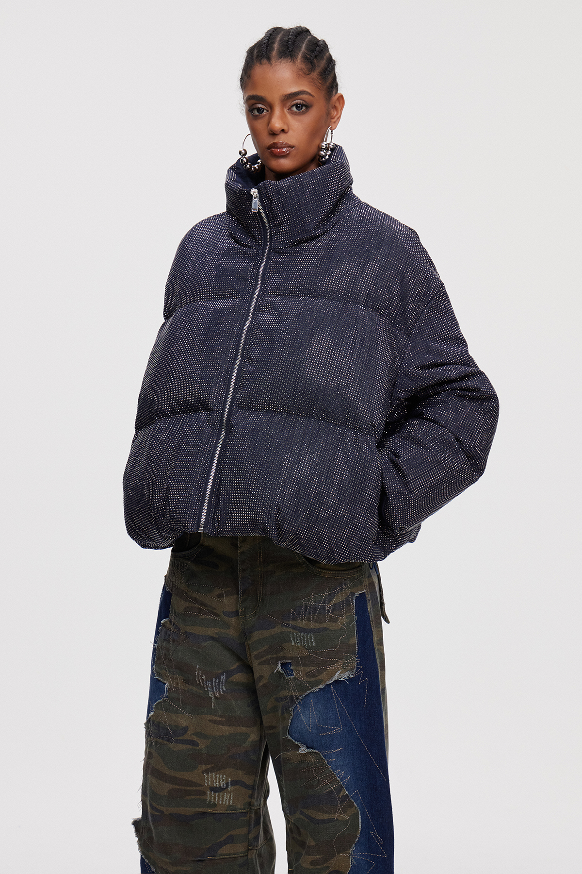 Mahyar Rhinestone Jacket