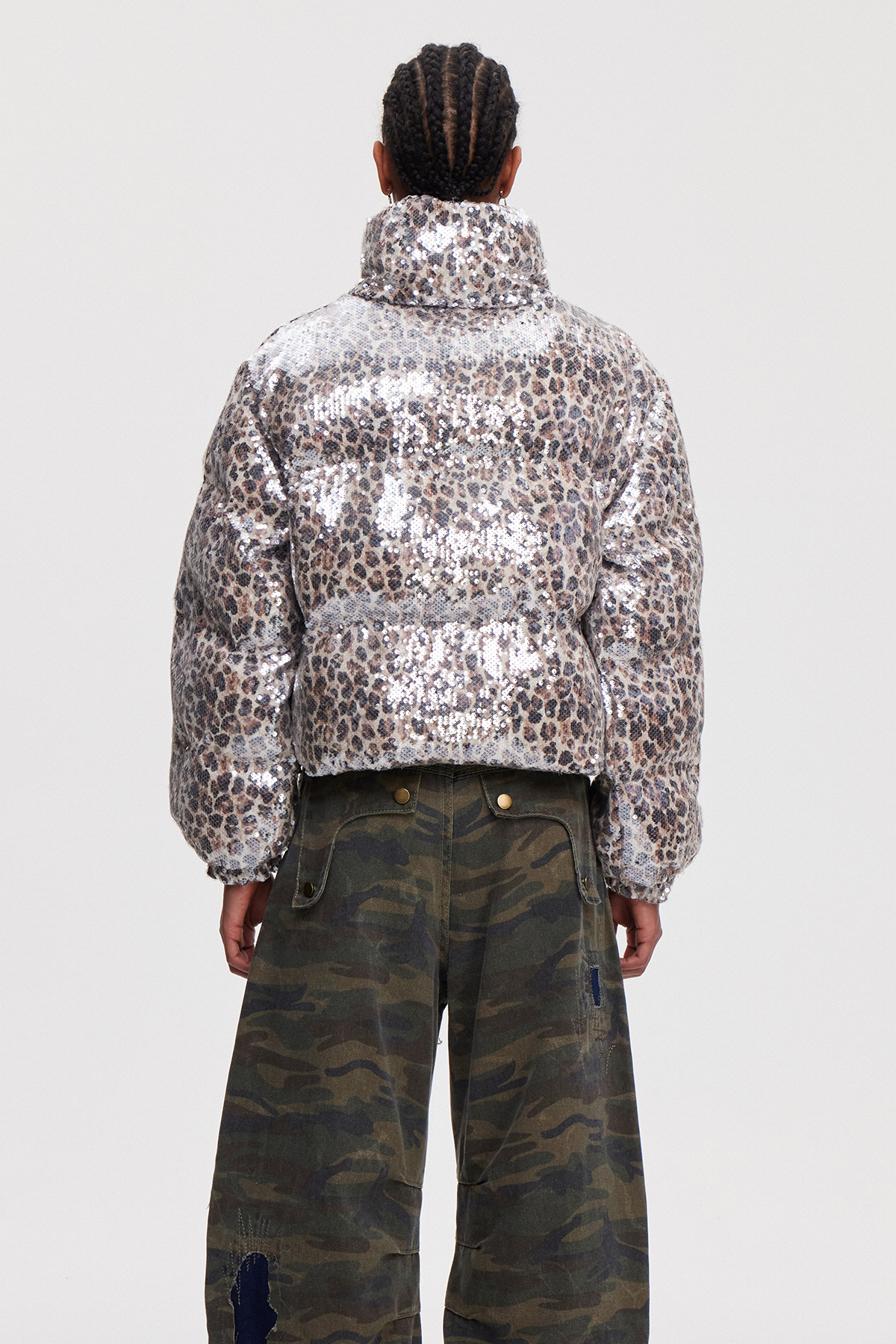 Mahyar Sequin Leopard Jacket