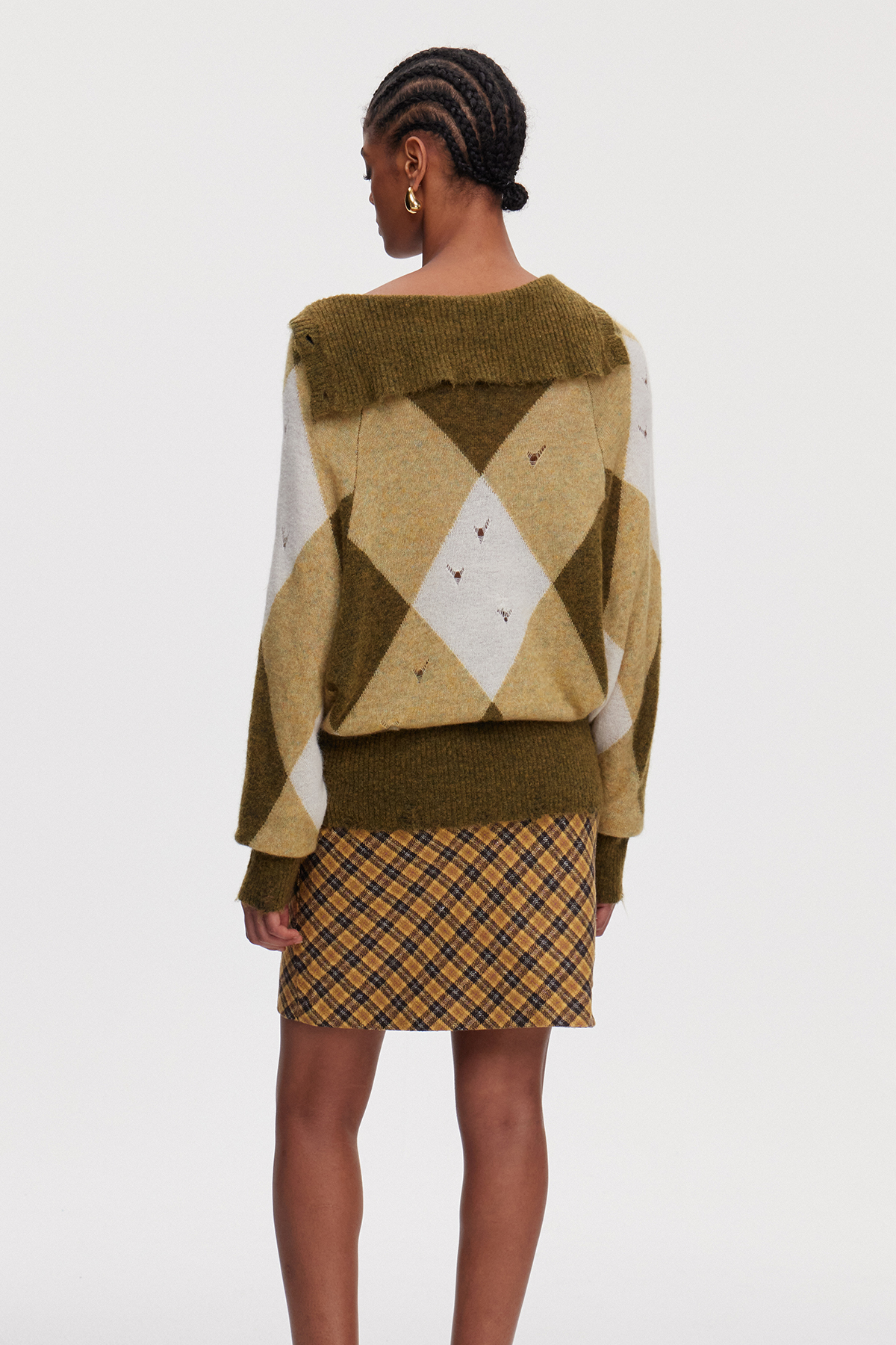 Maider Colorblock Knit Top