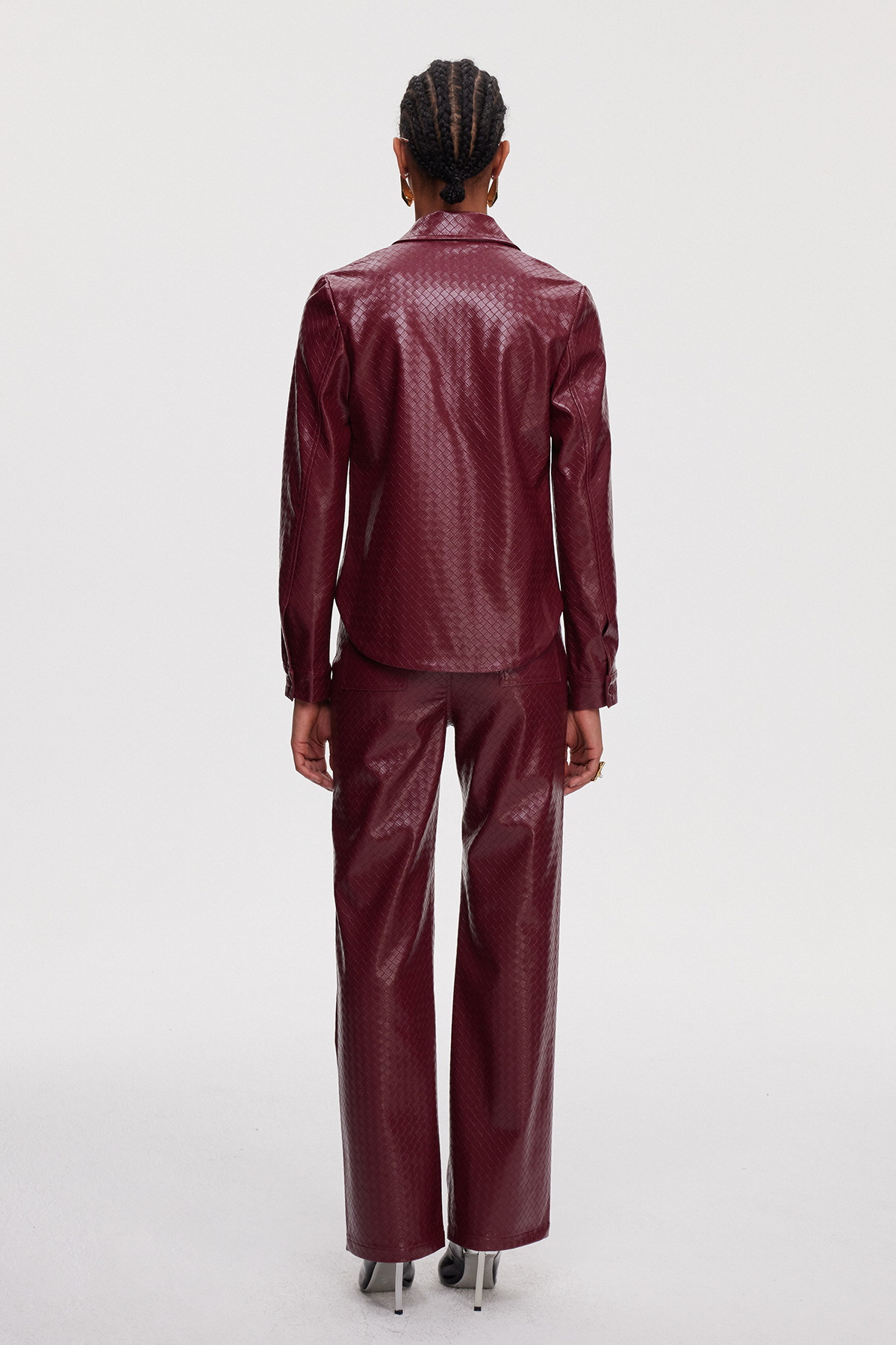 Maimunah Leather Pants Set