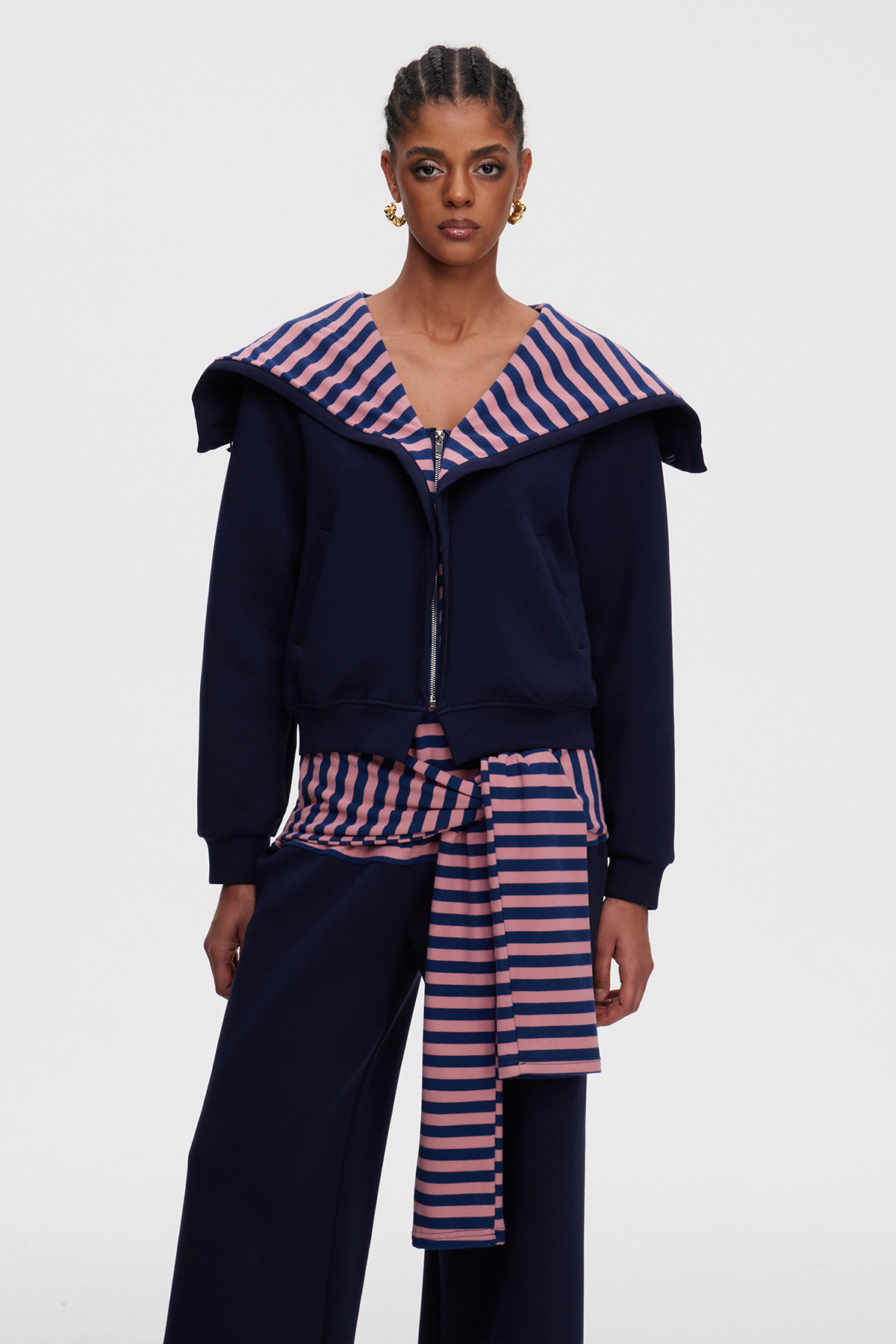 Maira Stripe Top
