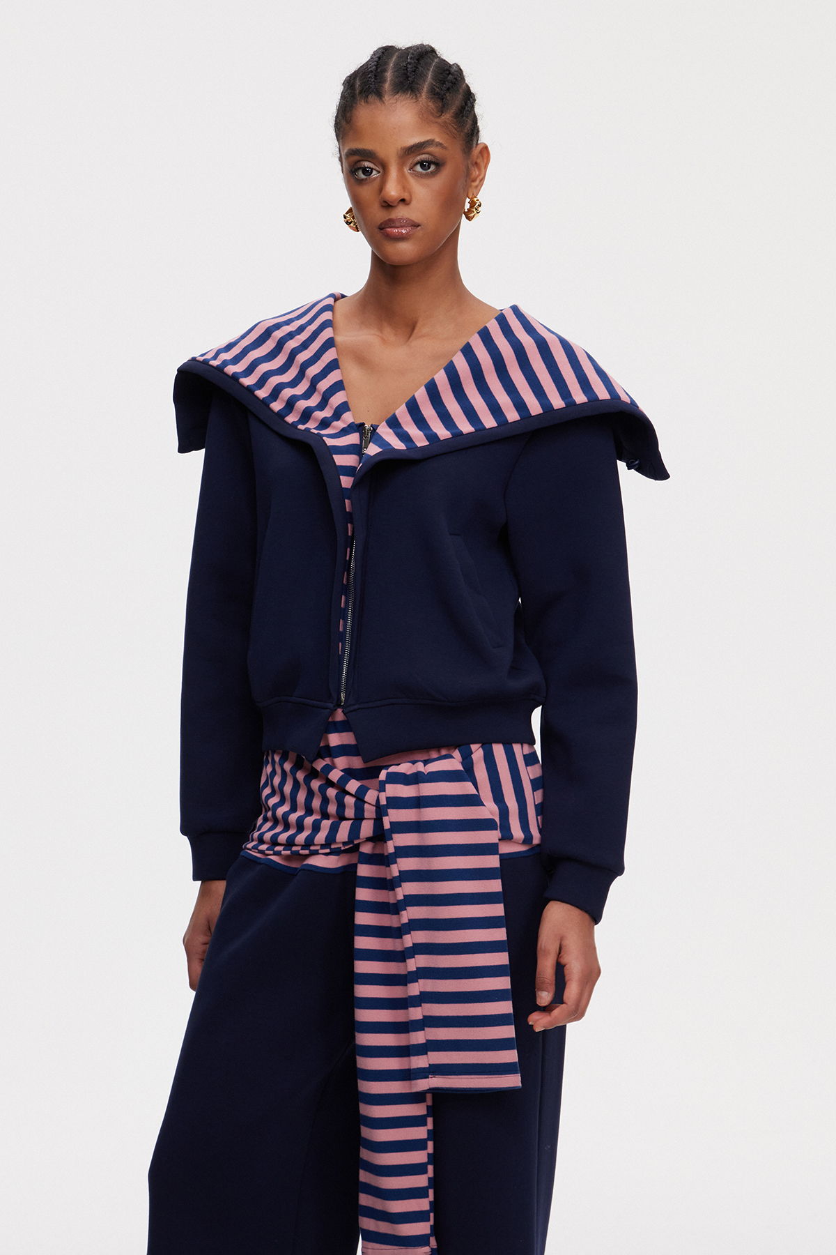 Maira Stripe Top