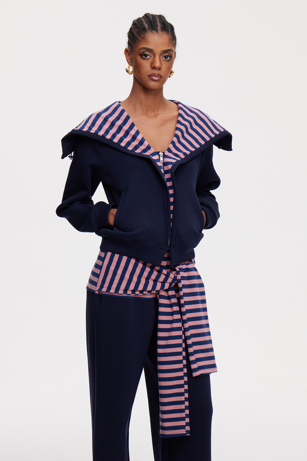 Maira Stripe Top