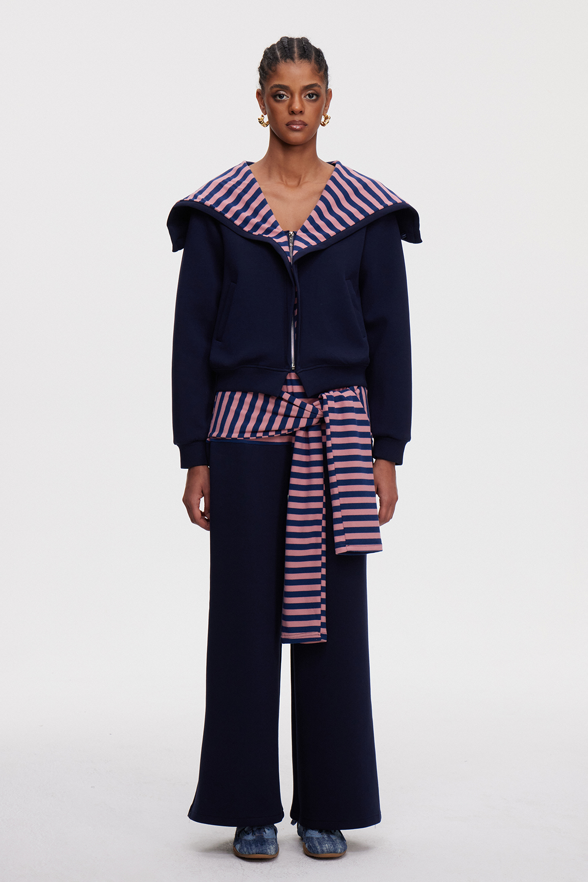 Maira Stripe Top